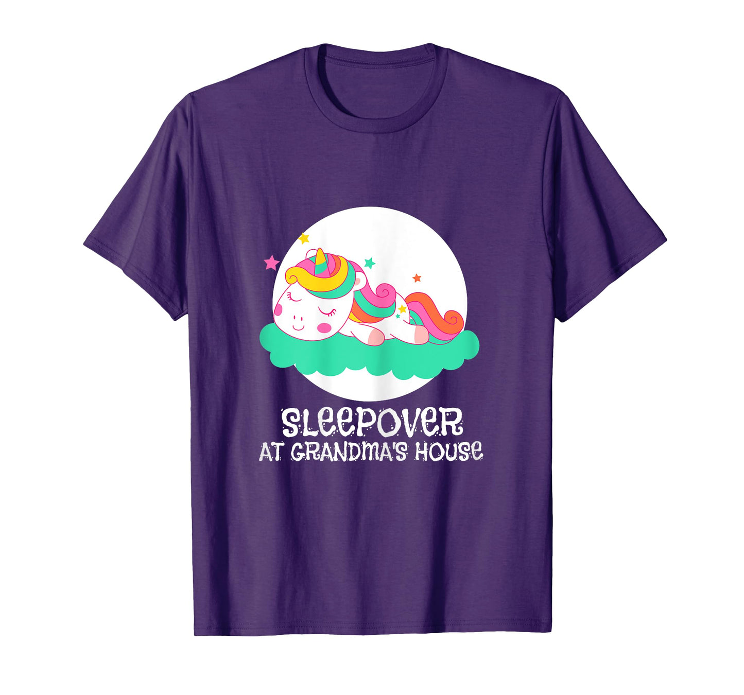 Sleepover at Grandma's Unicorn T-Shirt