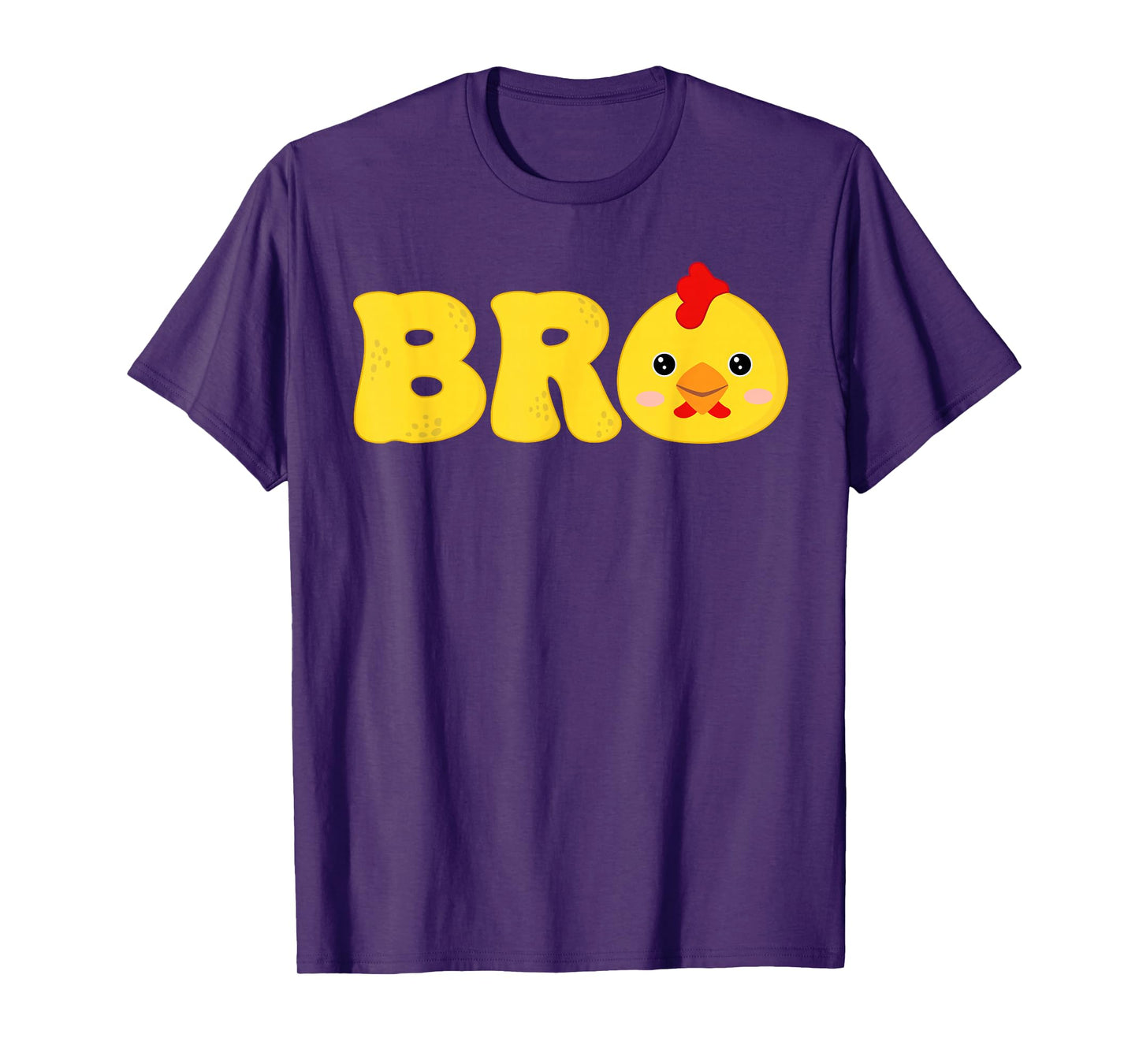 Brother of The Birthday Kids Funny Chicken Bro Family T-Shirt