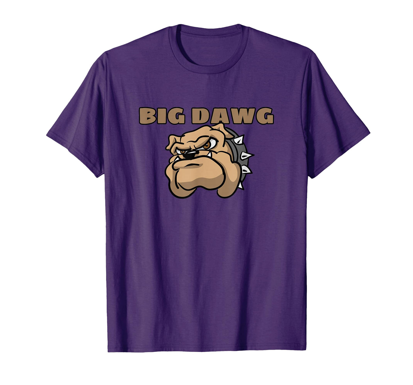 Mens BIG DAWG T Shirt, featuring cartoon Bulldog T-Shirt