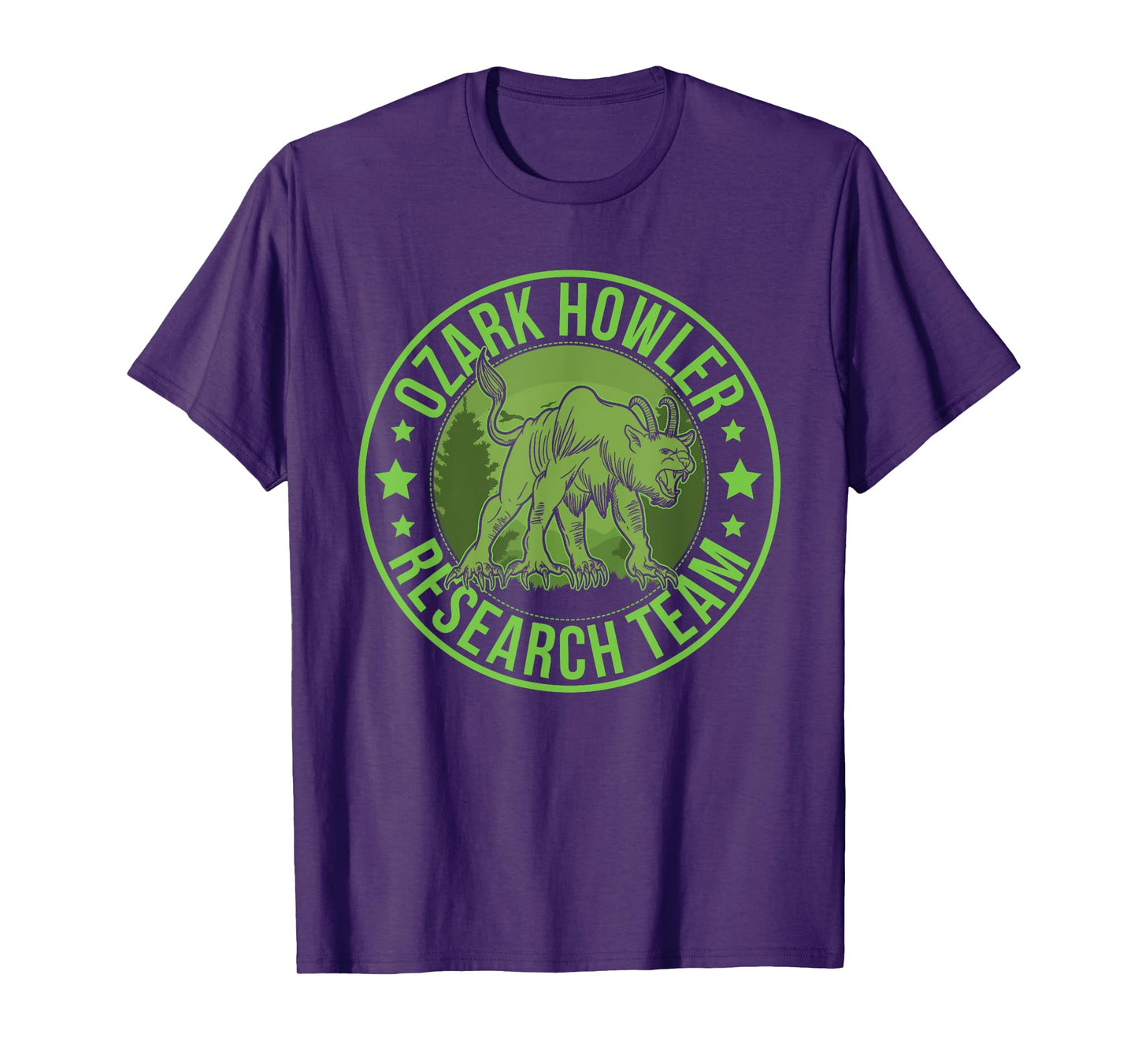 Ozark Howler Hide & Seek Research Team Champion Cryptid T-Shirt