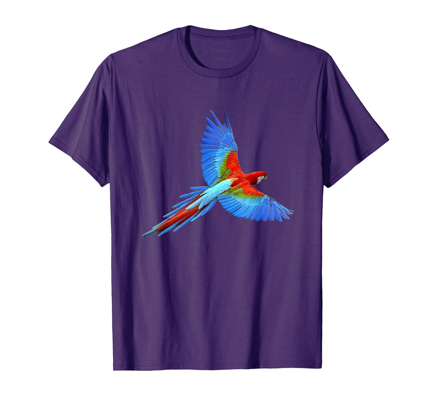 Beautiful Flying Macaw Parrot T-Shirt