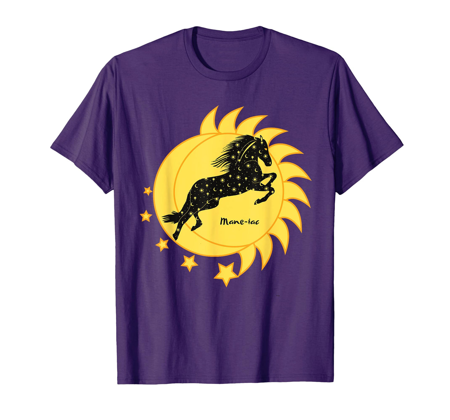 Cute Mane-iac Celestial Horse Dancer Girls Graphic T-Shirt