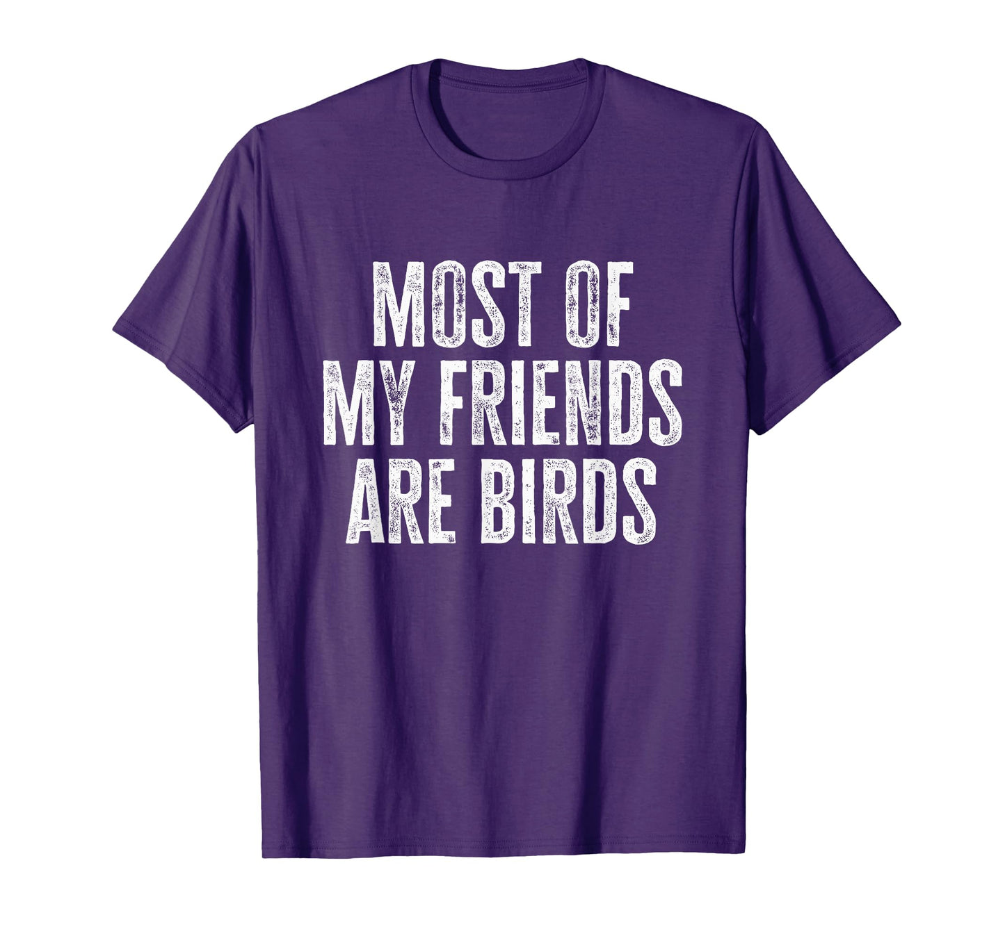 Most of My Friends Are Birds Funny Birds T-Shirt