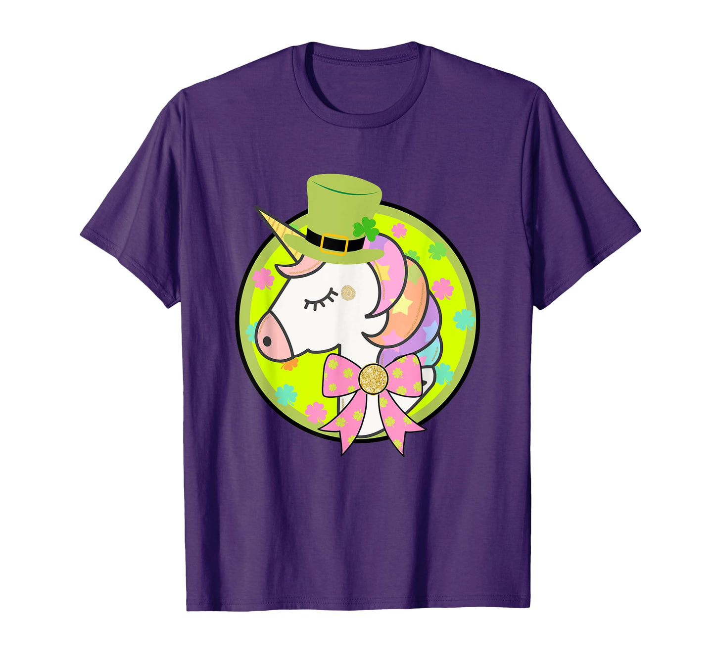 St. Patricks Day Magical Unicorn Shrit T-Shirt
