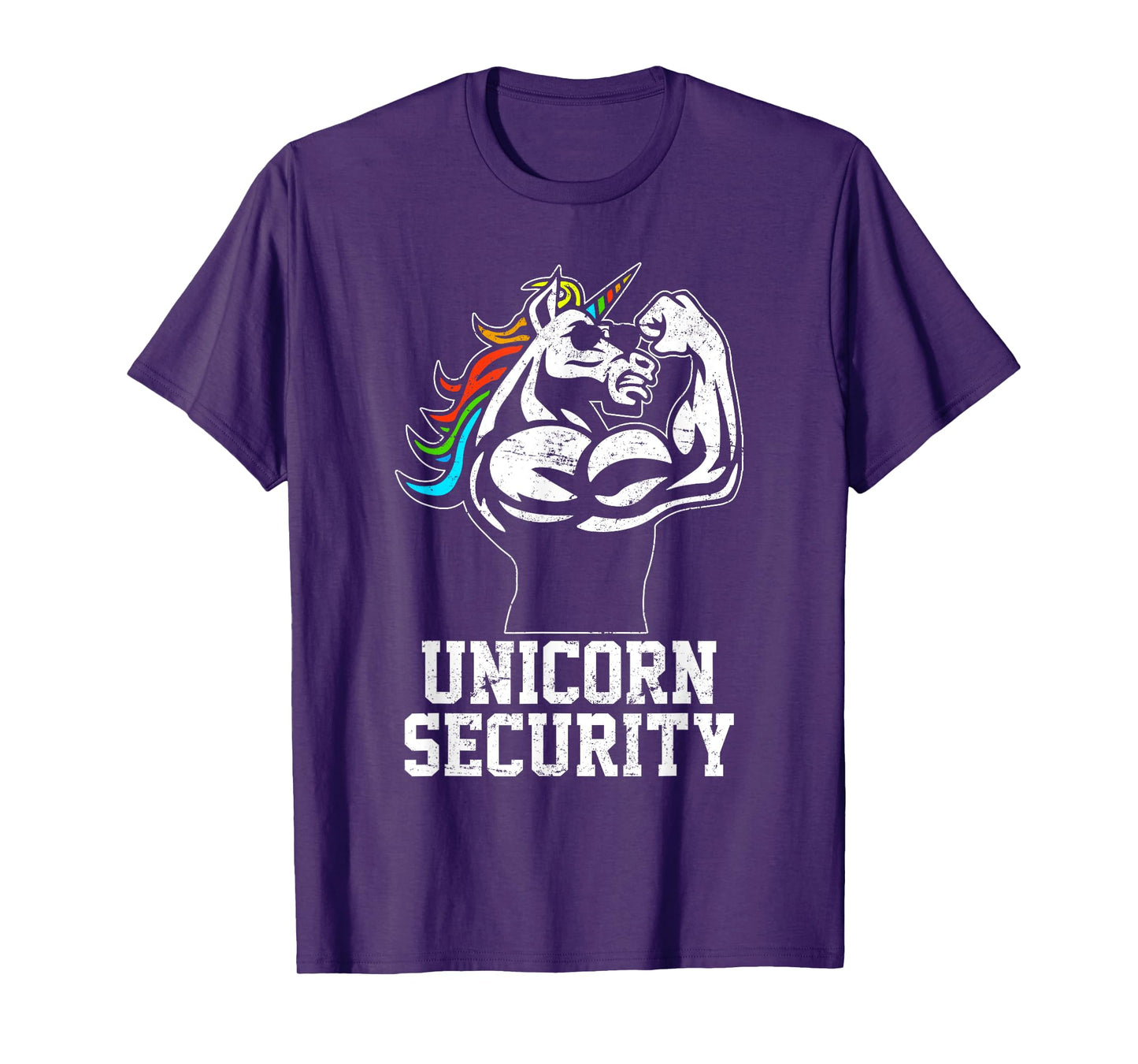 Unicorn Security funny Unicorn Gymer gift dad father day T-Shirt