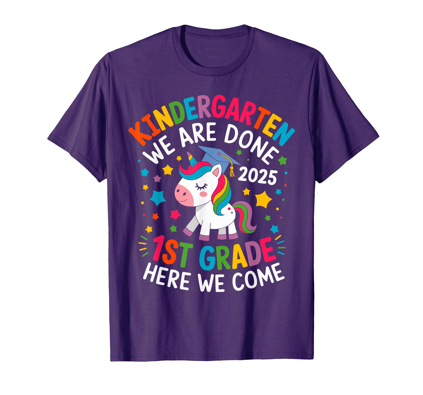 Kindergarten Graduation 2025 For Girls T-Shirt