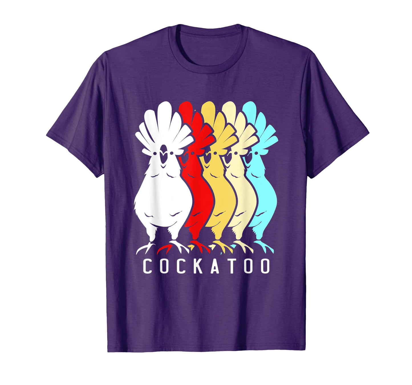 Retro Vintage Cockatoo Squad T-Shirt