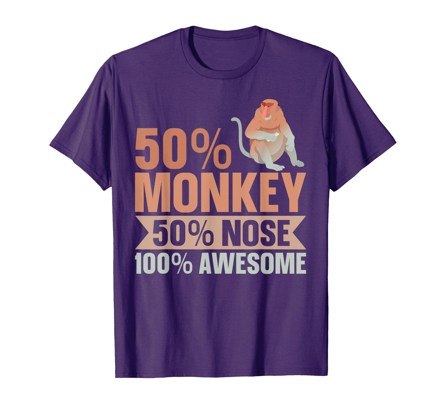 Long Nosed Monkey Design for a Proboscis Monkey Expert T-Shirt