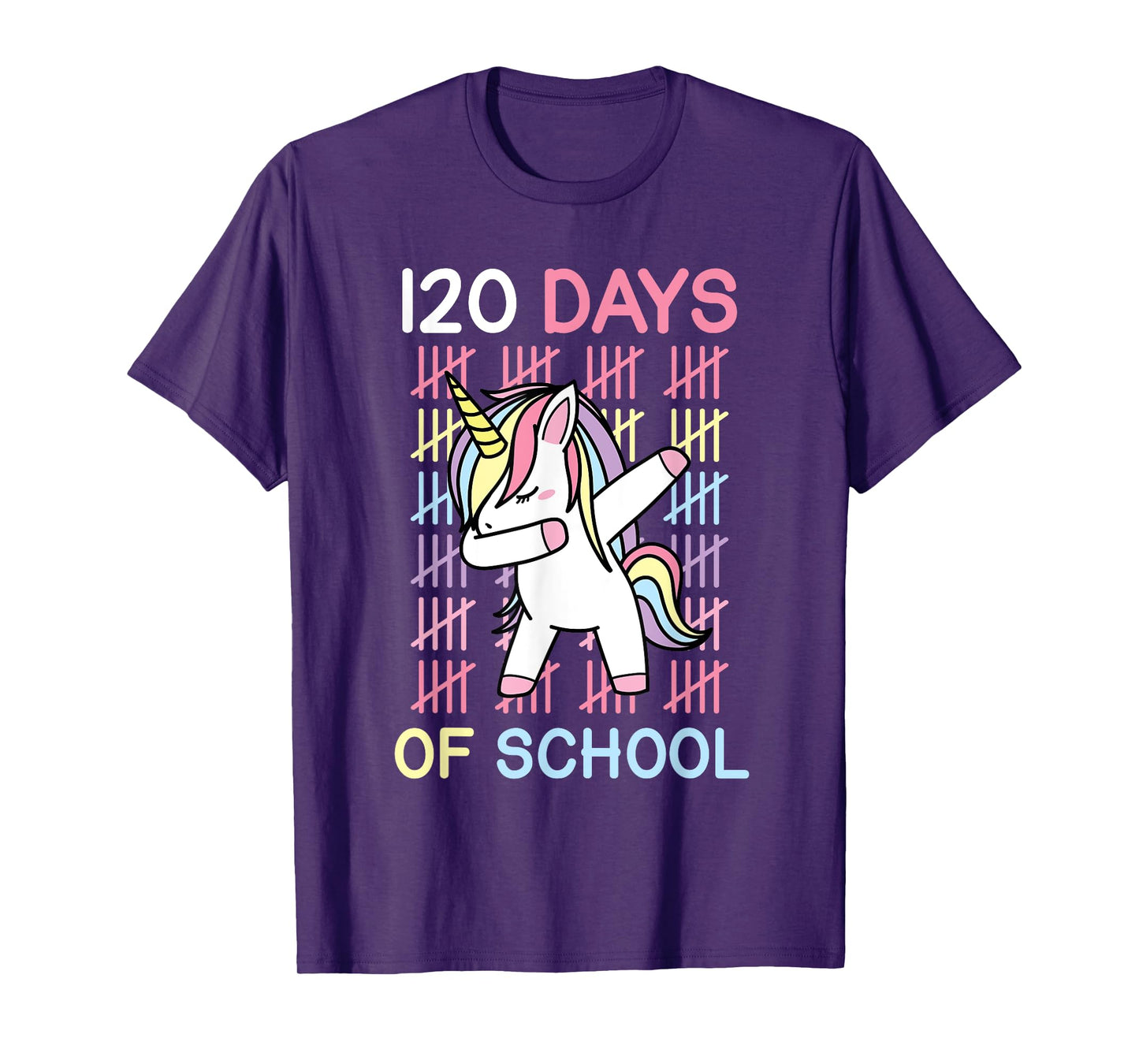 1st Grade 120 Days of School Unicorn Shirt Teacher Kids T-Shirt