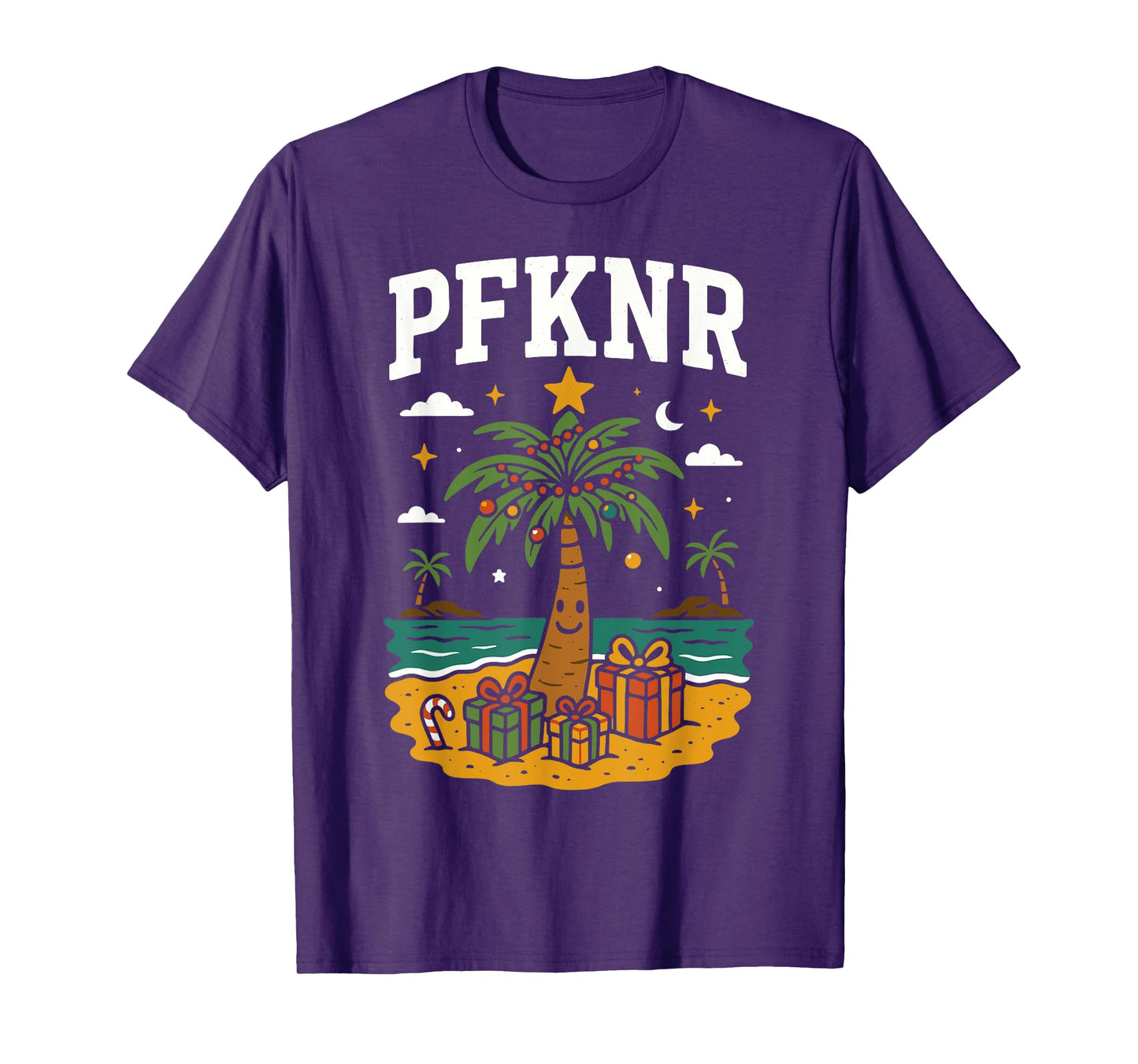 PFKNR Navidad Tropical Puerto Rico Xmas T-Shirt