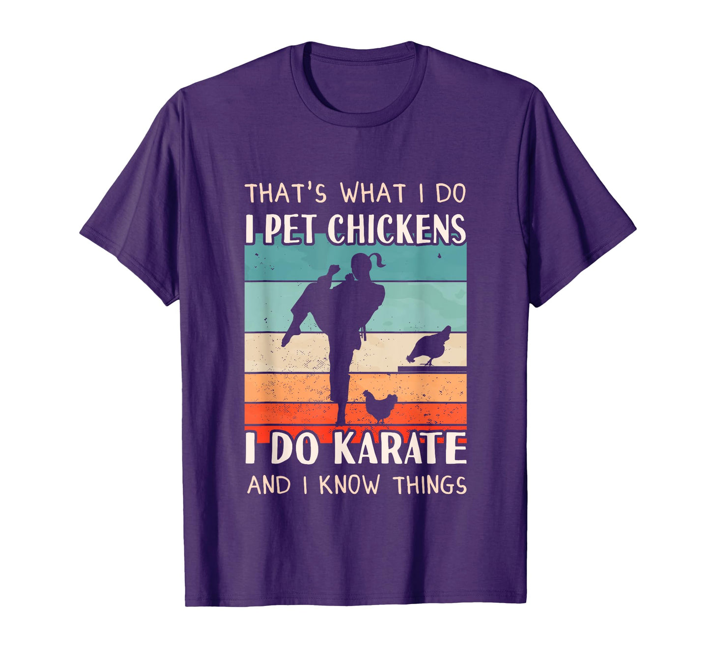 Karate Outfit - Chicken Breeder Design Women Karate T-Shirt