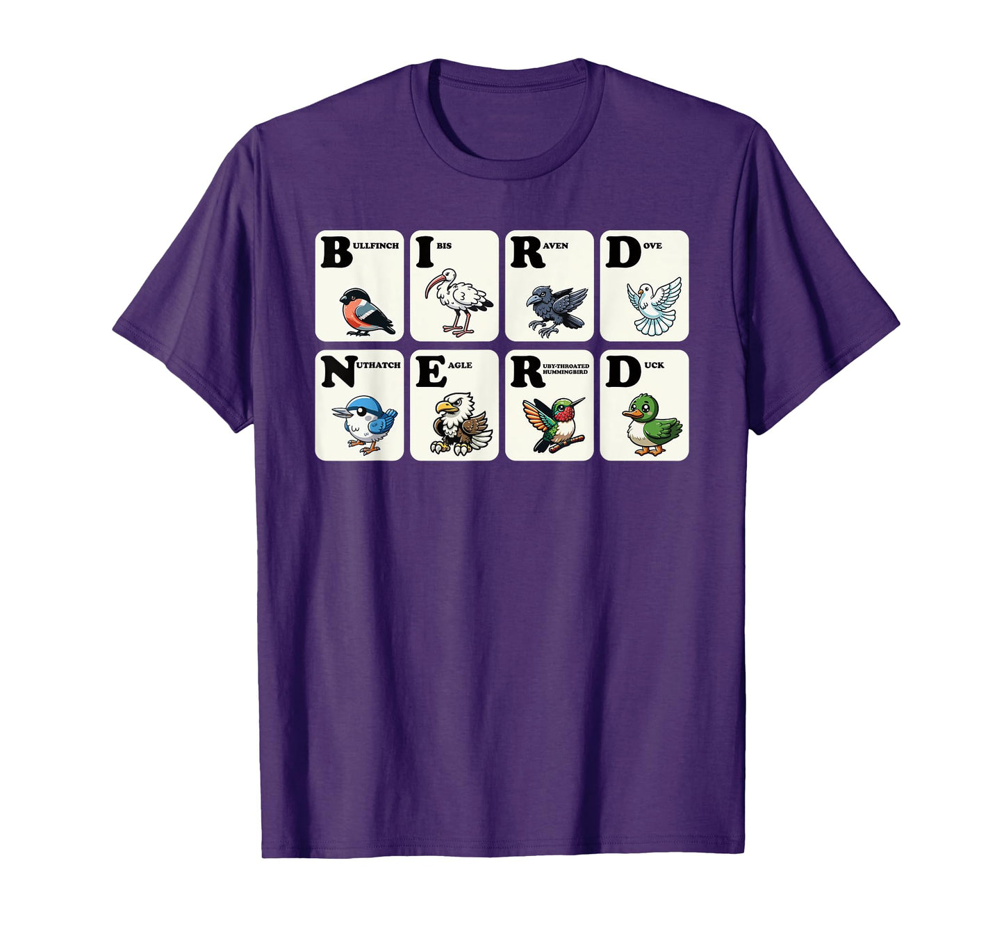 Bird Nerd Funny Bird Lover Bird Watching Birding T-Shirt