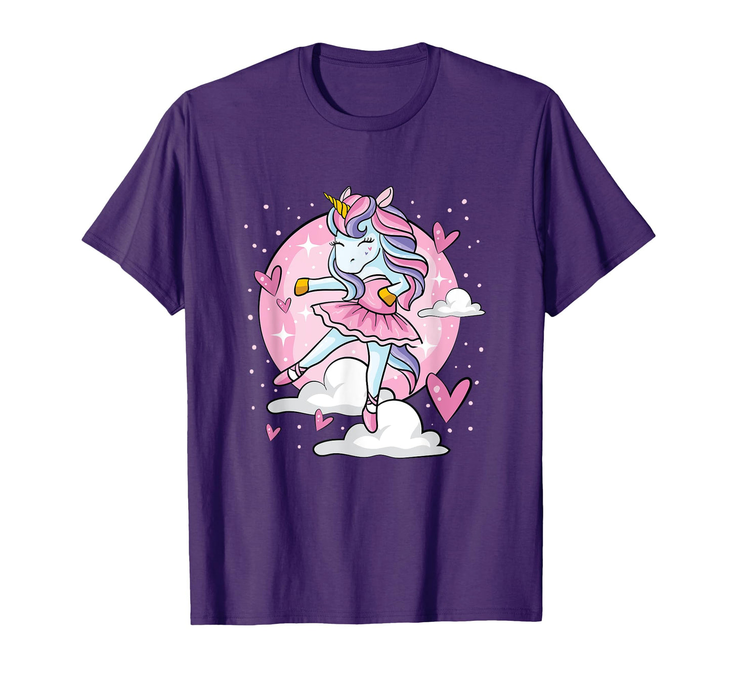 Ballet Unicorn Ballerina Cute Dance Teen Girl T-Shirt