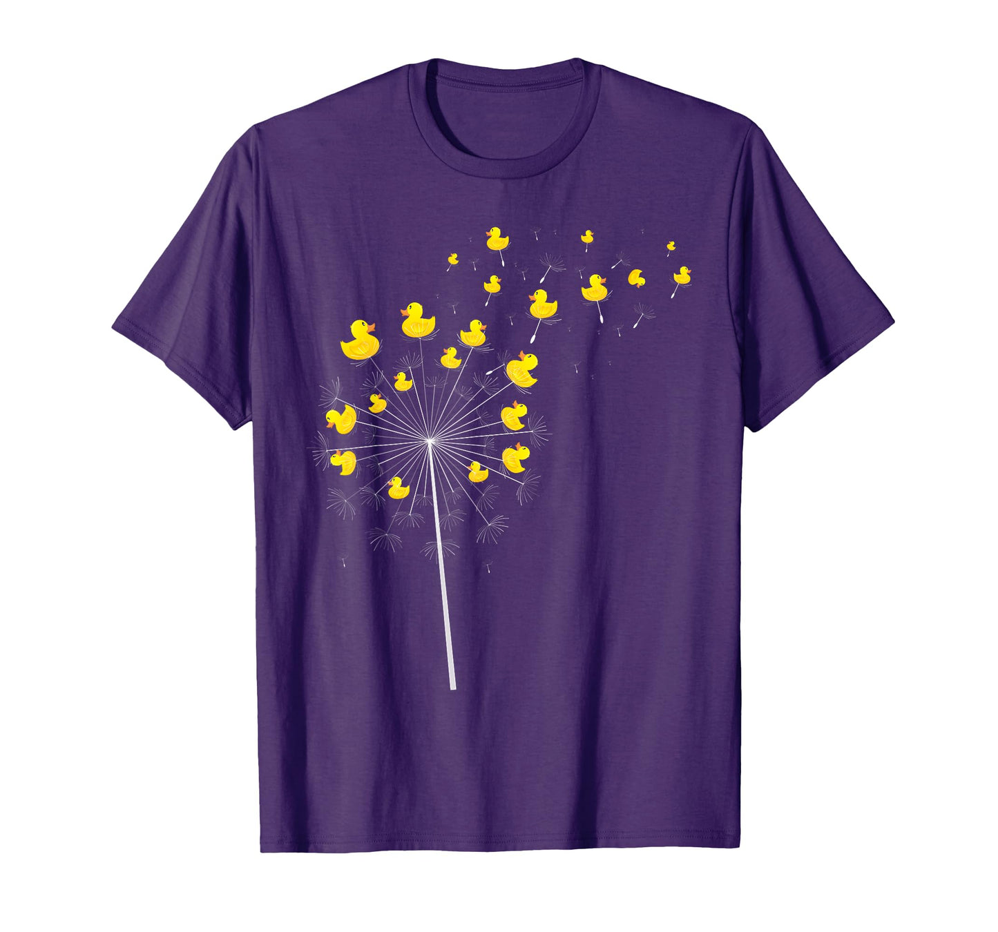 Dandelion Duckie Lover Duckling Bath Toy Ducky Rubber Duck T-Shirt