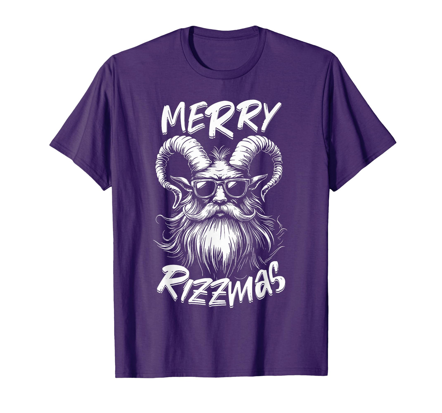 Merry Rizzmas Kids Teens Boys School Cool Christmas Krampus T-Shirt