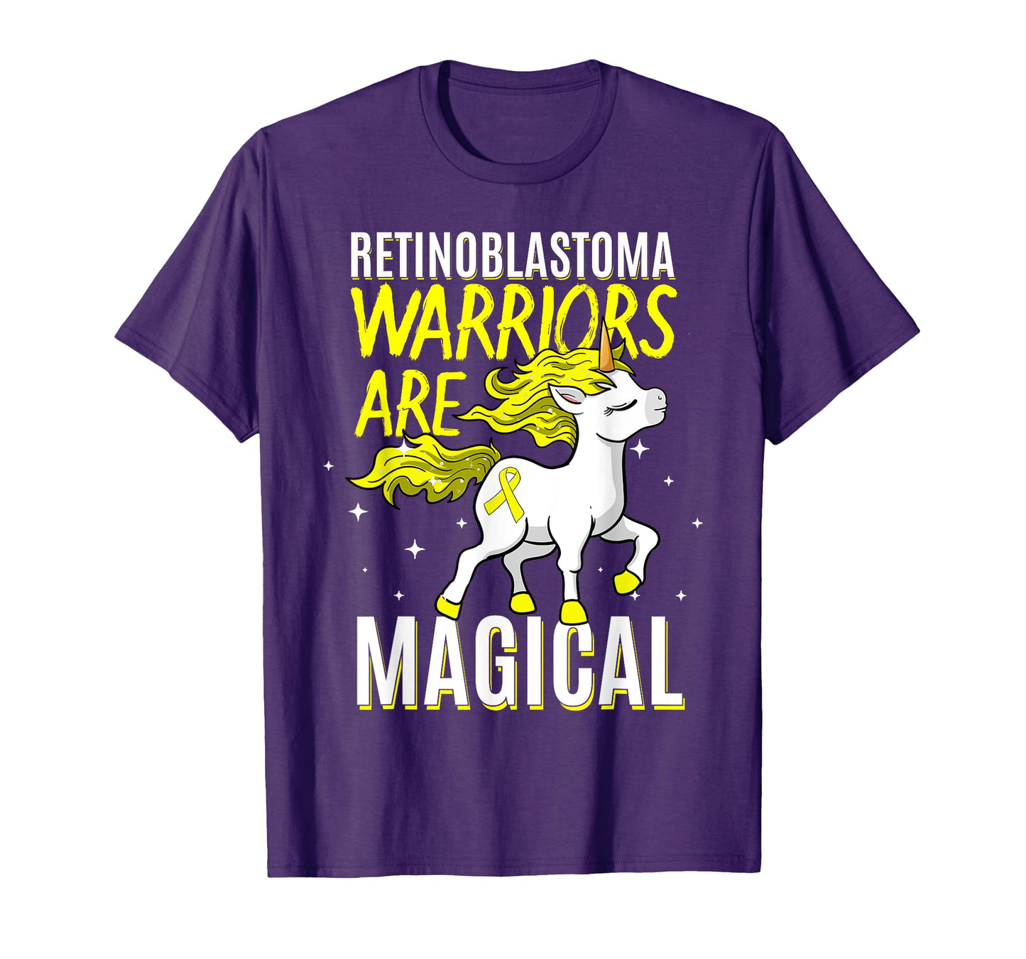 Warriors Are Magical Retinoblastoma RB Eye Cancer Awareness T-Shirt