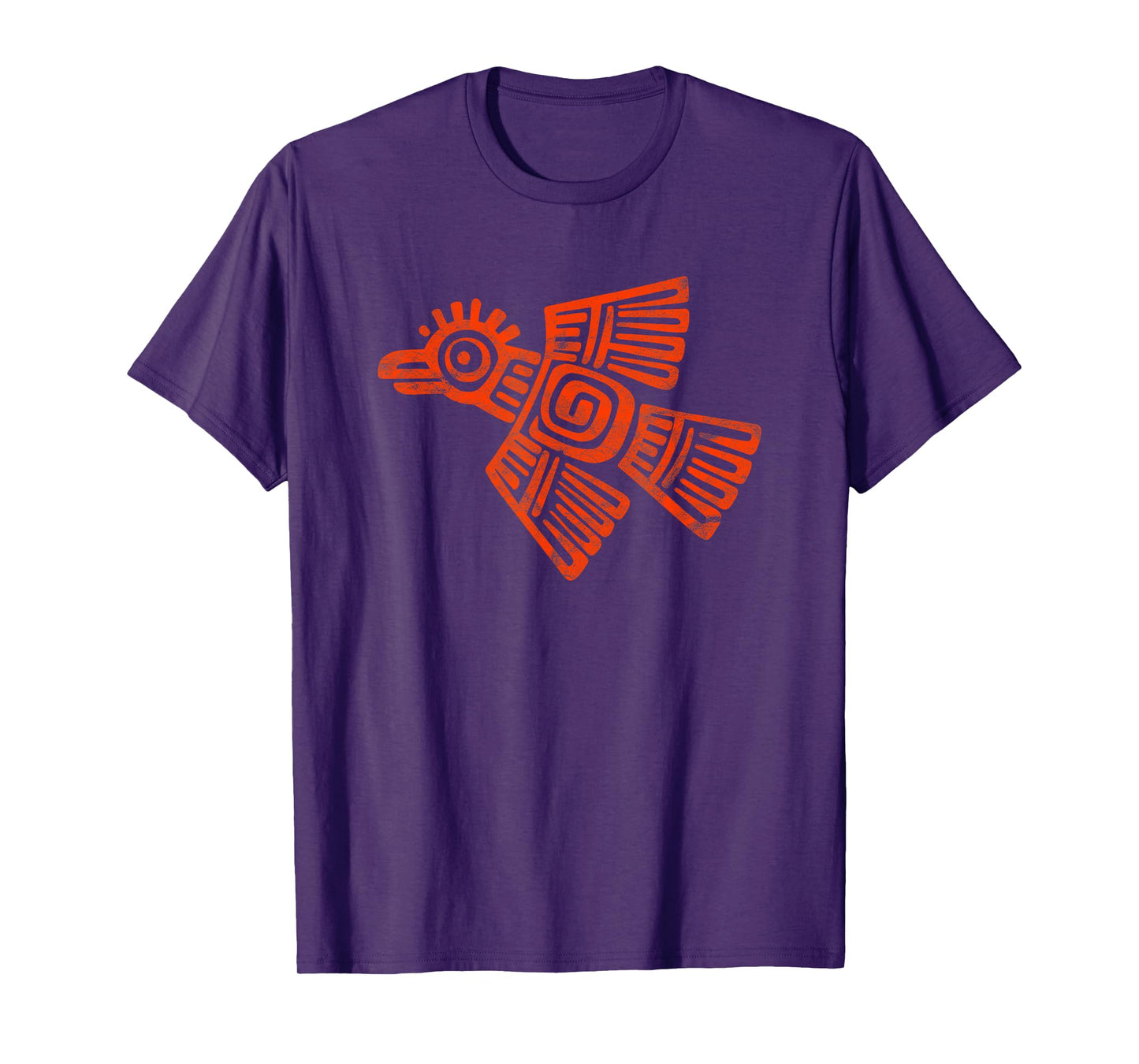 Aztec Symbol bird Tribal Quetzal Mexicolore mayan native T-Shirt
