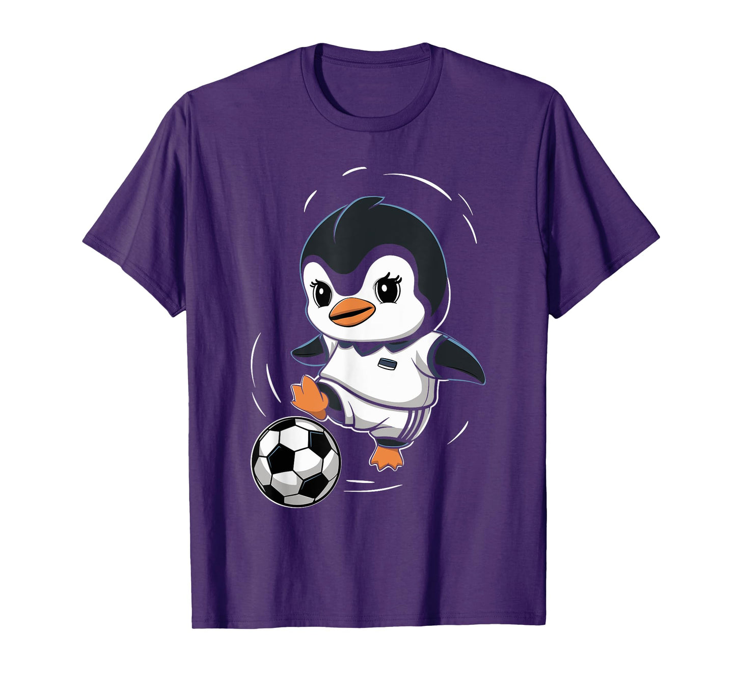 Cute Penguin Soccer Penguin Playing Football Sport Penguin T-Shirt