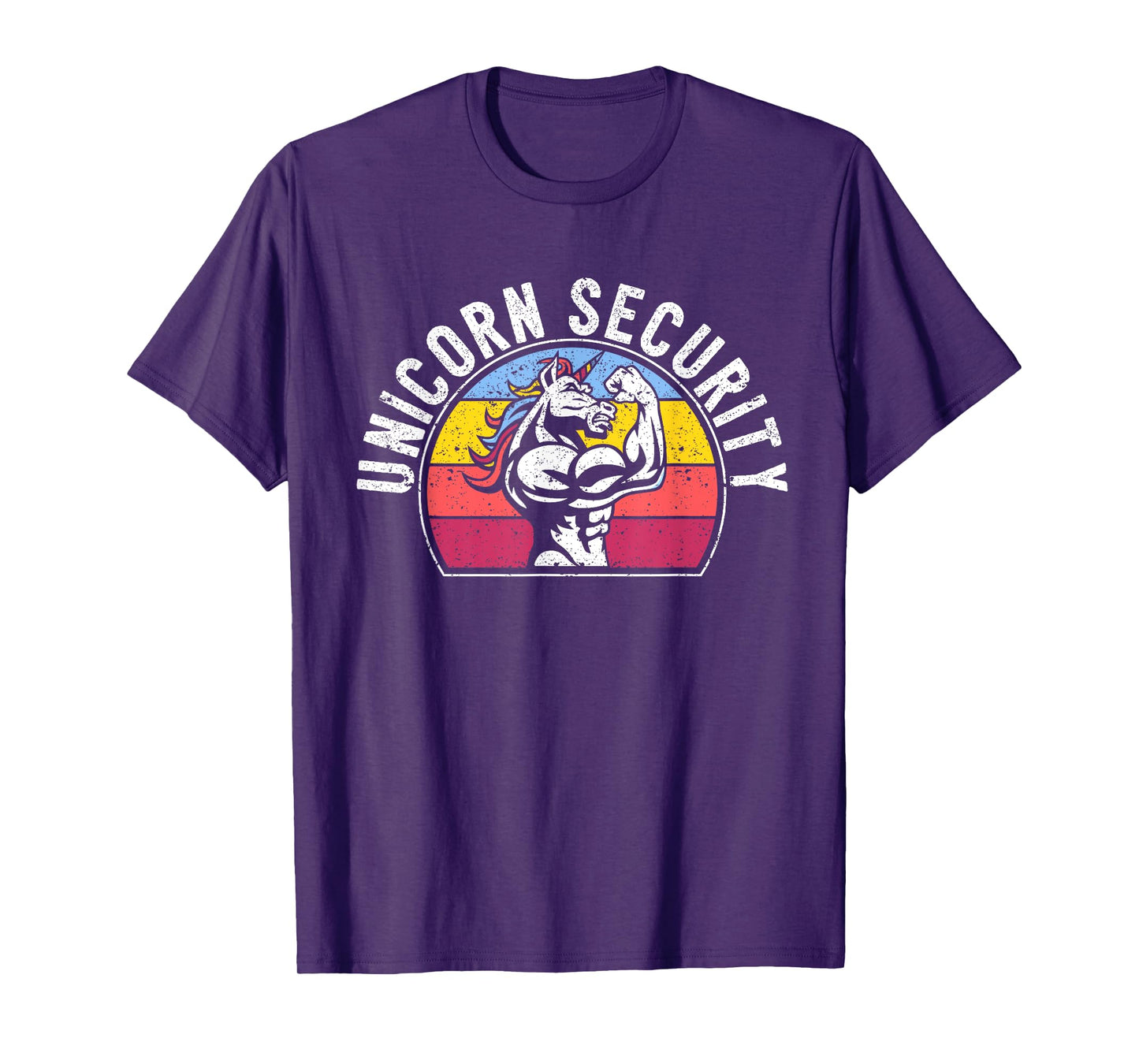 Unicorn Security Funny Costume Police Safety Guard Unicorns T-Shirt