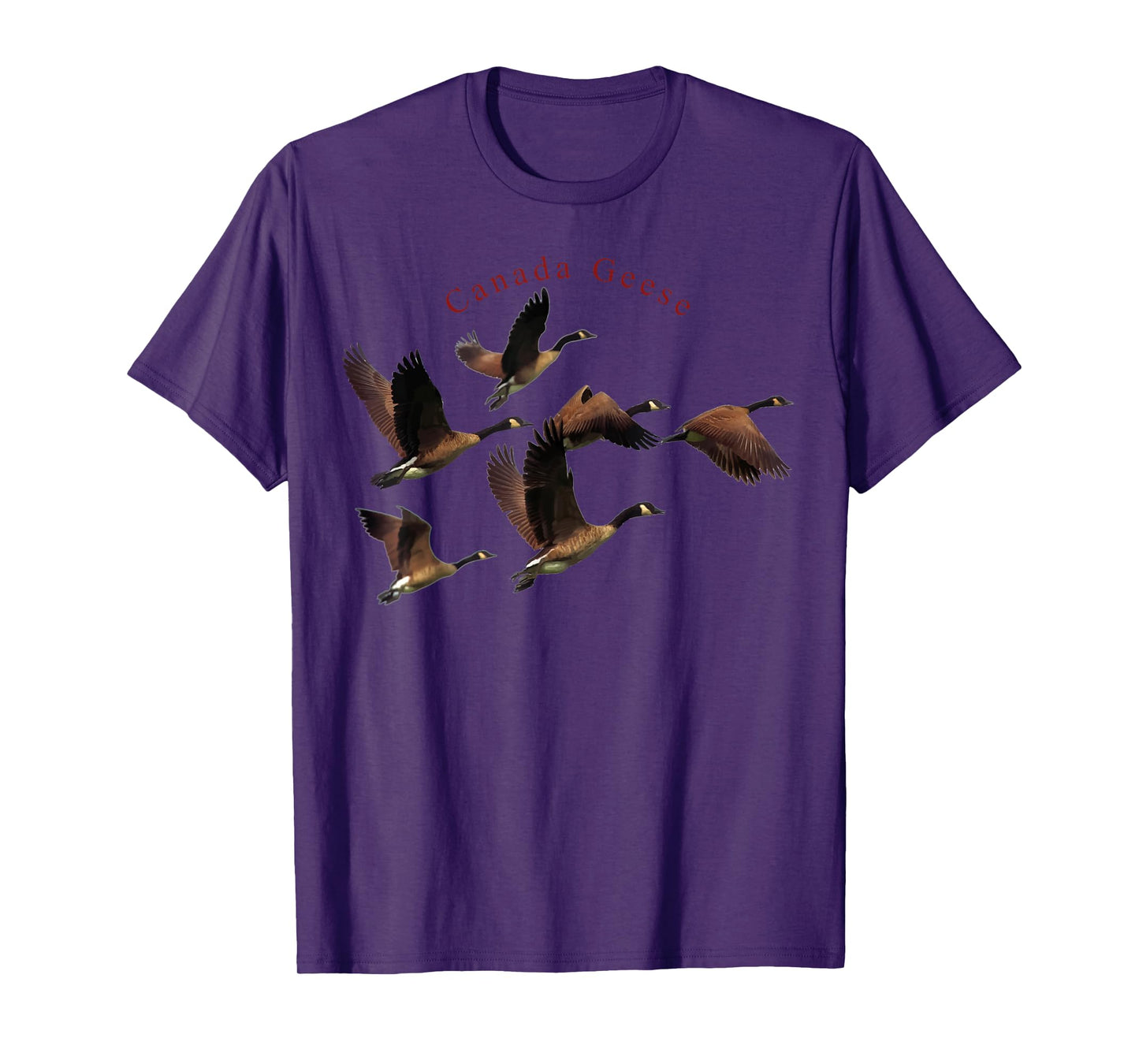 Canada Geese T-shirt Migrating Birds Flying T-Shirt