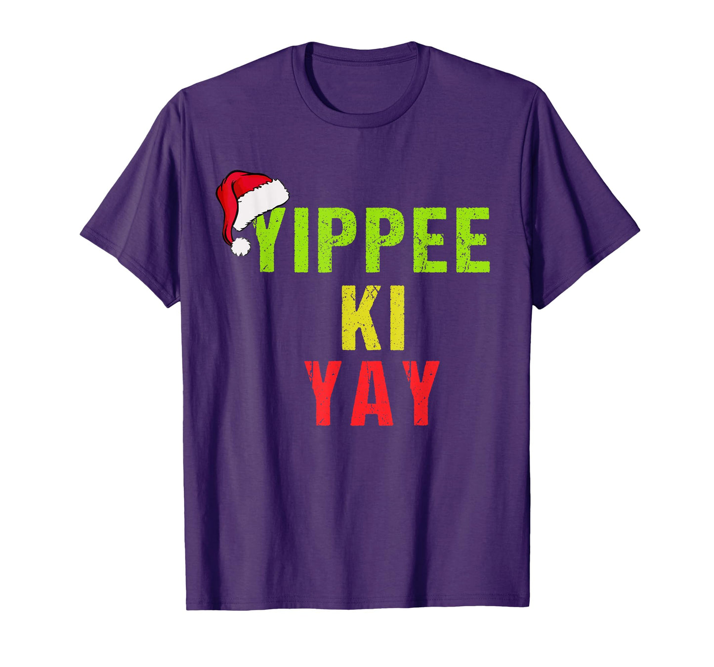 Funny Christmas Sweater Yippee-Ki-Yay Funny Christmas Xmas T-Shirt