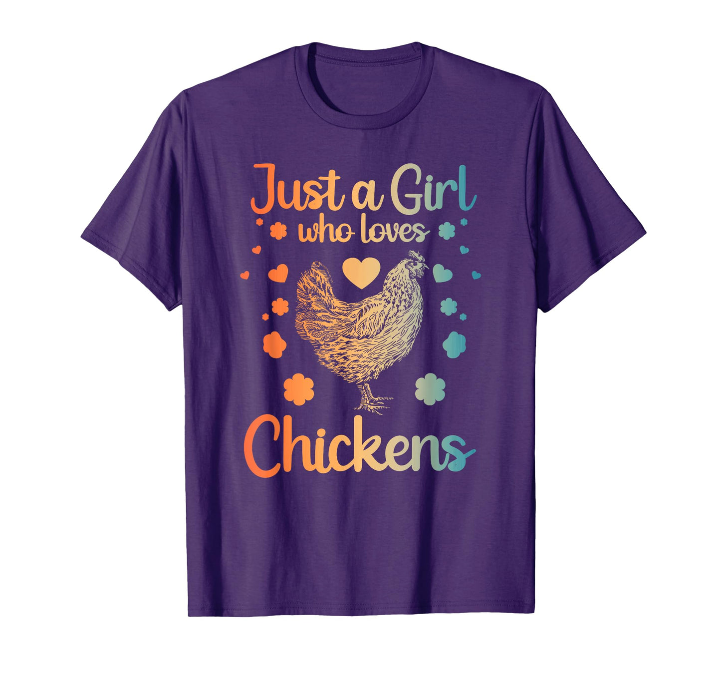 Best Chicken Gift Farm Chicken Accessories & Stuff Funny Girl Chicken Design For Kids Women Mom Chicken Lover T-Shirt