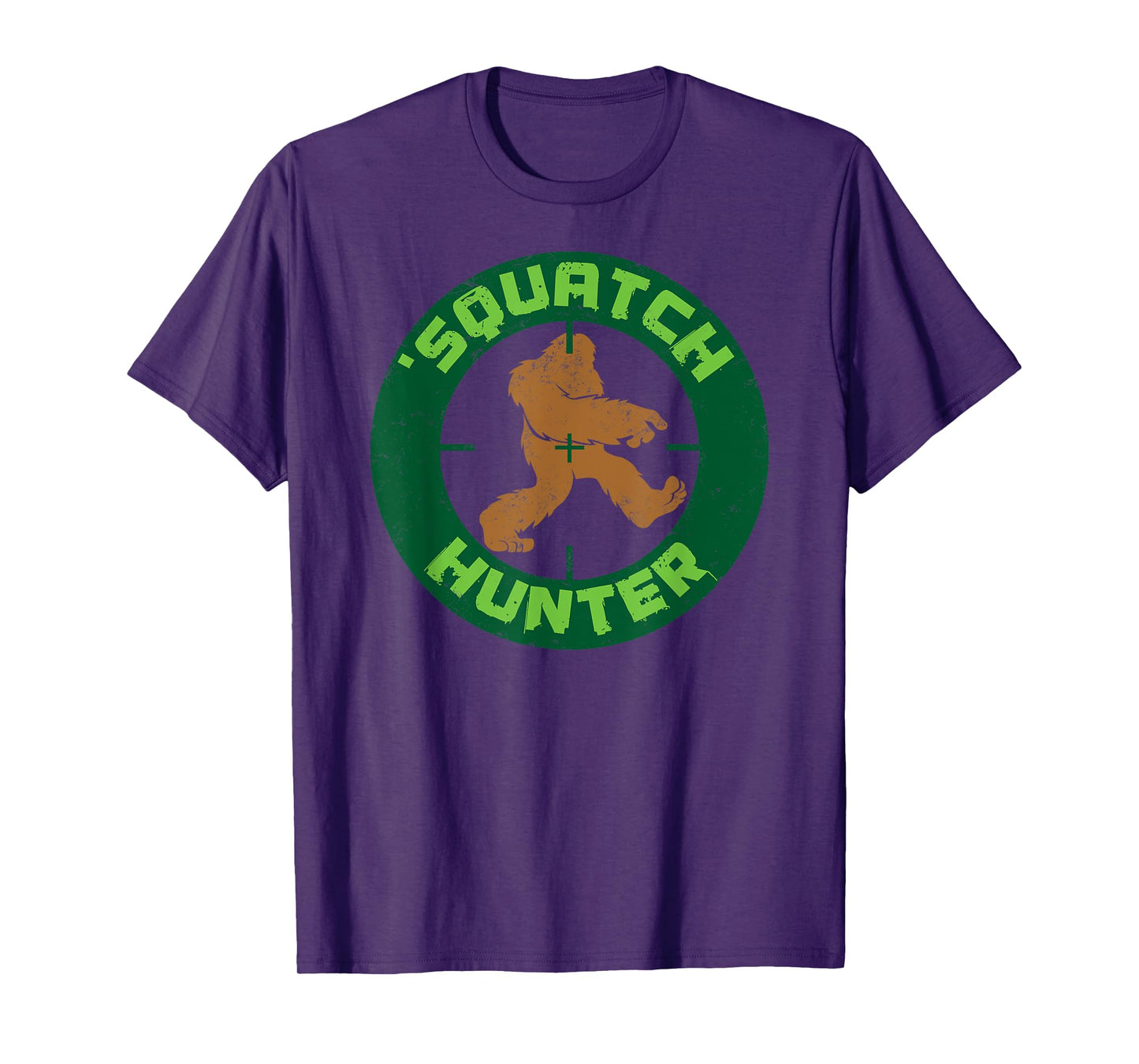 Squatch Hunter T-shirt, Funny Sasquach Bigfoot Hunting Tee T-Shirt