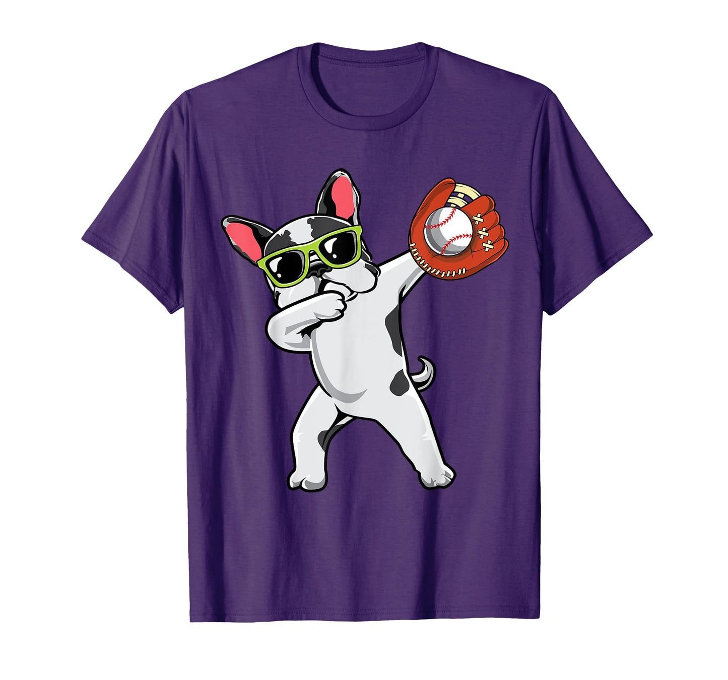Dabbing French Bulldog Cute Frenchie Dab Baseball Boys Gifts T-Shirt