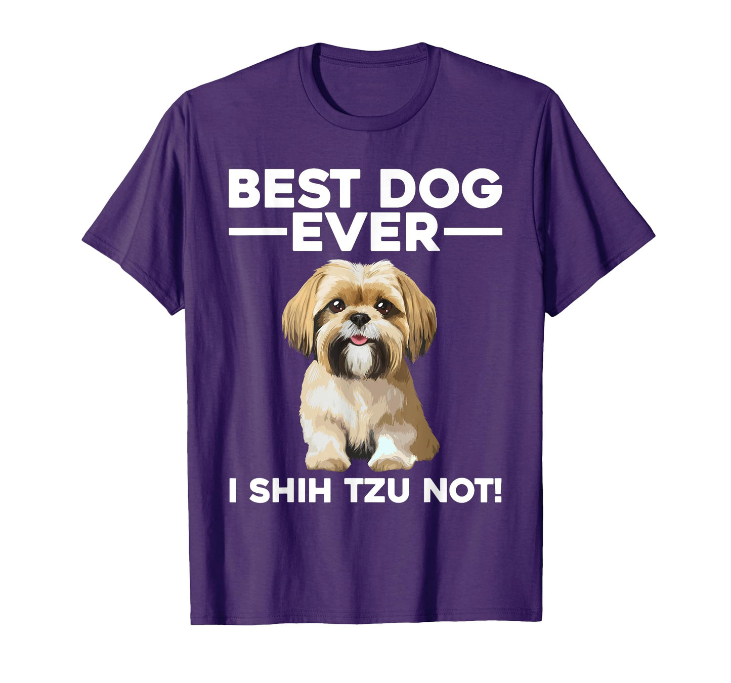 Best Shih Tzu Design For Men Women Pet Dog Shih Tzu Lover T-Shirt