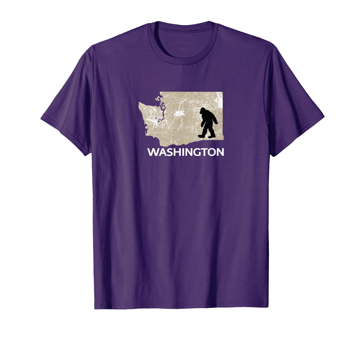 Funny Bigfoot I Believe Loves Washington WA Sasquatch T-Shirt