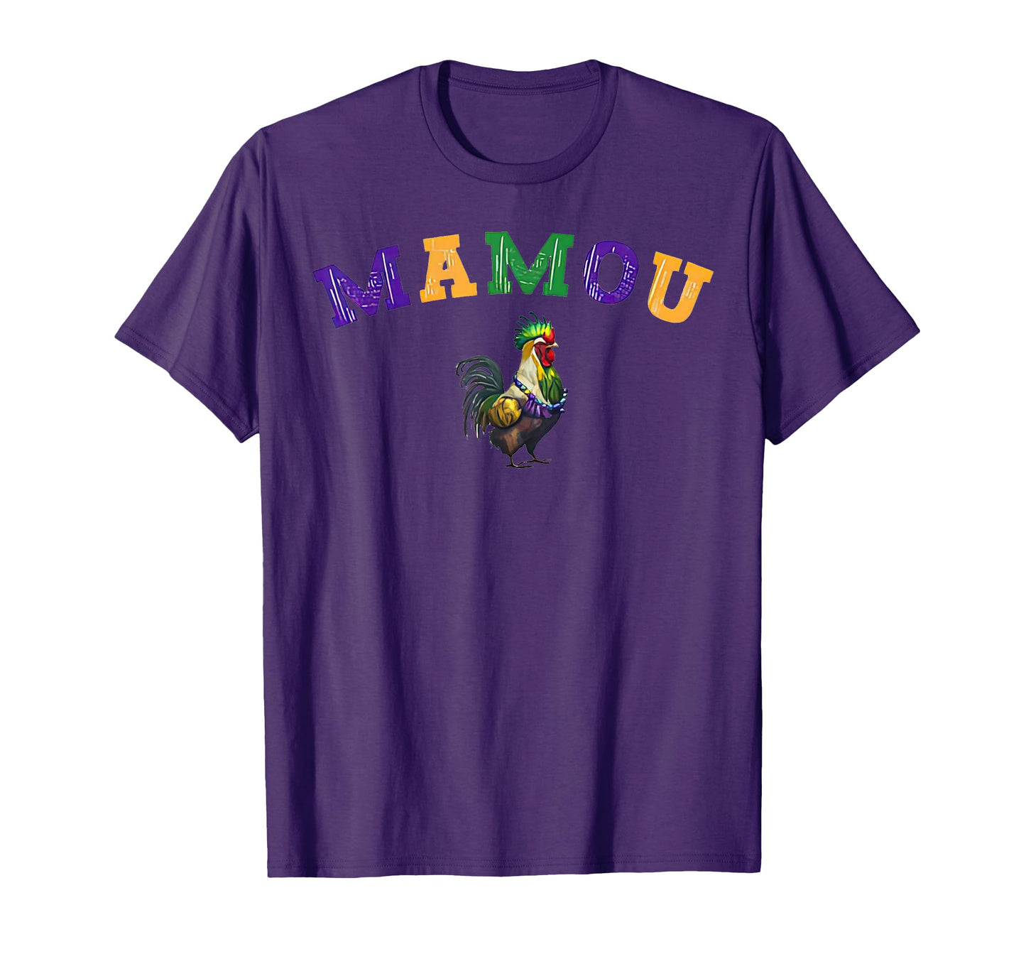 Mamou Mardi Gras Chicken T-Shirt