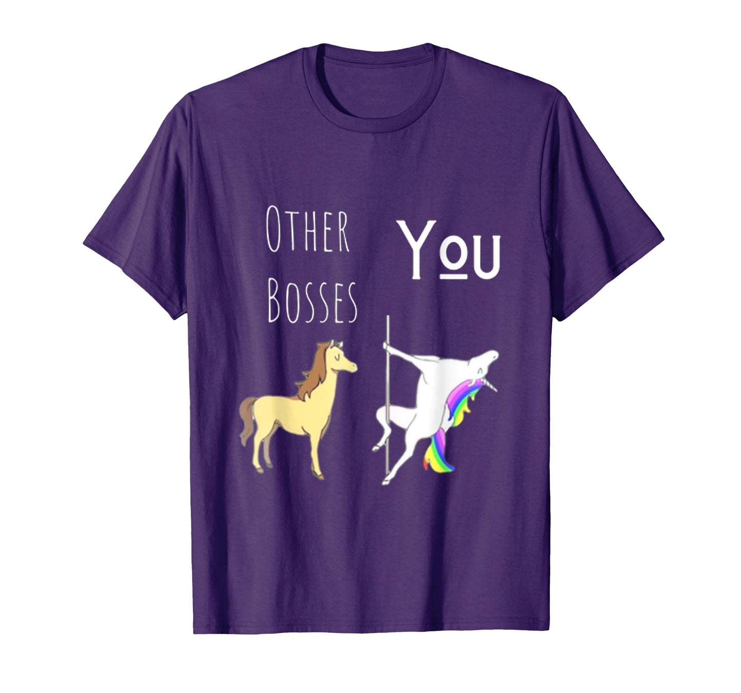 Funny Boss Gifts for Women Fun Unicorn T-Shirt