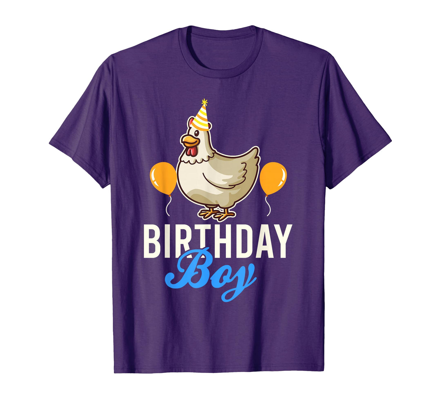 Cute Chicken Birthday Boy T-Shirt