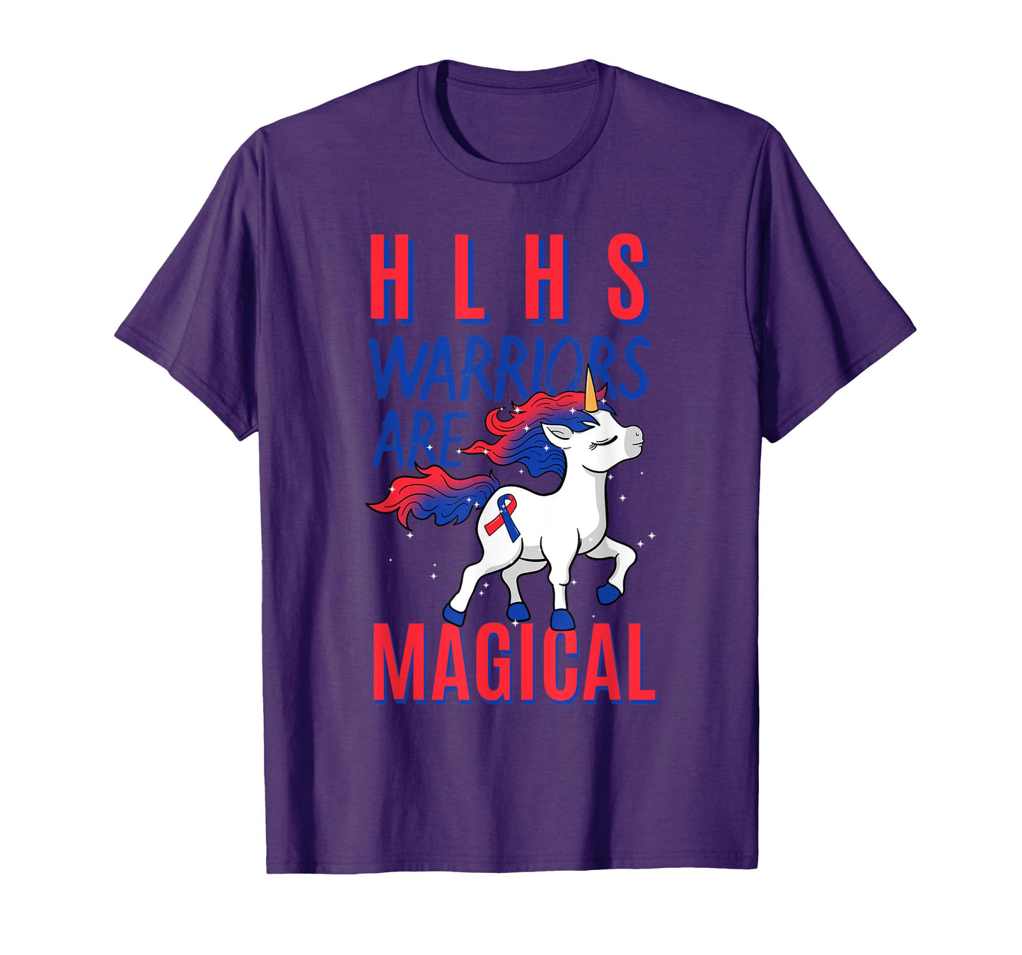 HLHS Warrior Hypoplastic Left Heart Syndrome Unicorn Lover T-Shirt