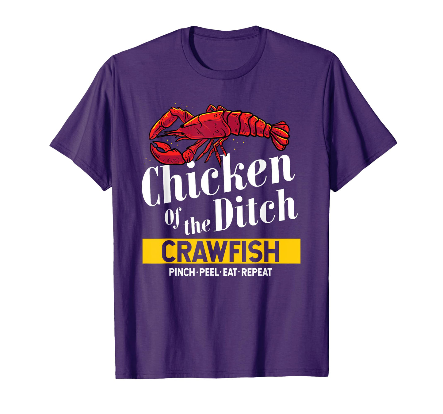 Chicken Of The Ditch Freshwater Cajun Party Boil Master T-Shirt