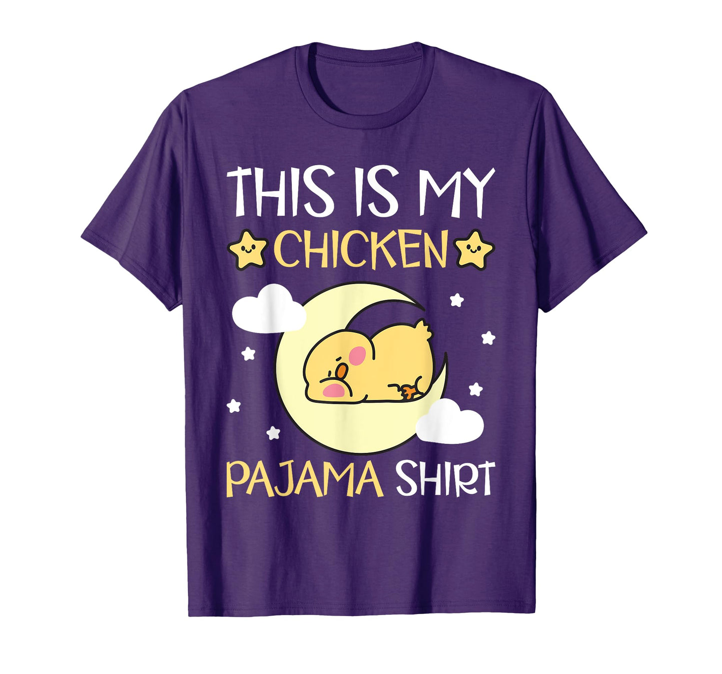 Cute PJ Teen Boys Girls PJs Funny This Is My Chicken Pajama T-Shirt