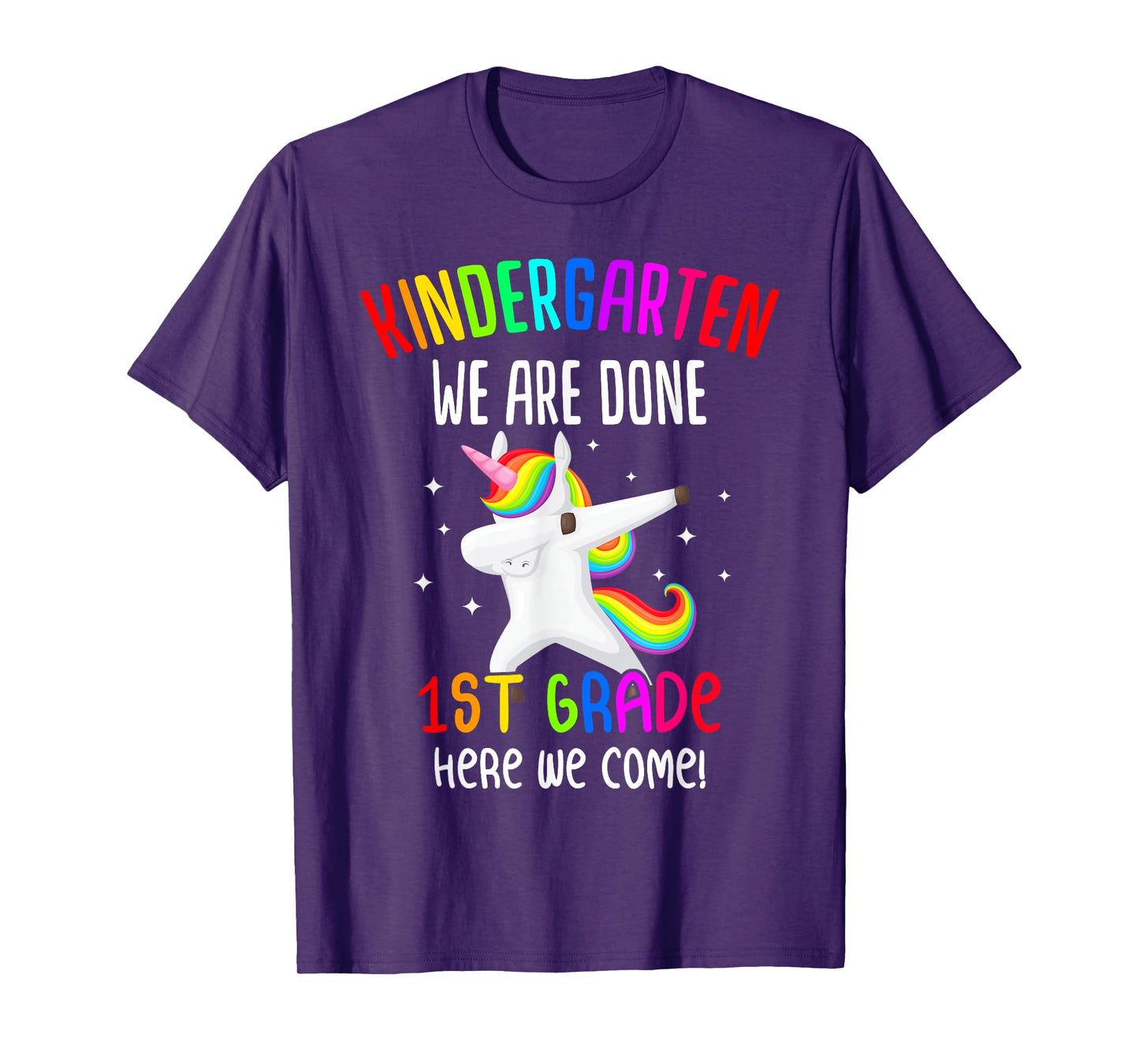 Kindergarten Graduation 1st Grade Unicorn Class of 2023 Girl T-Shirt