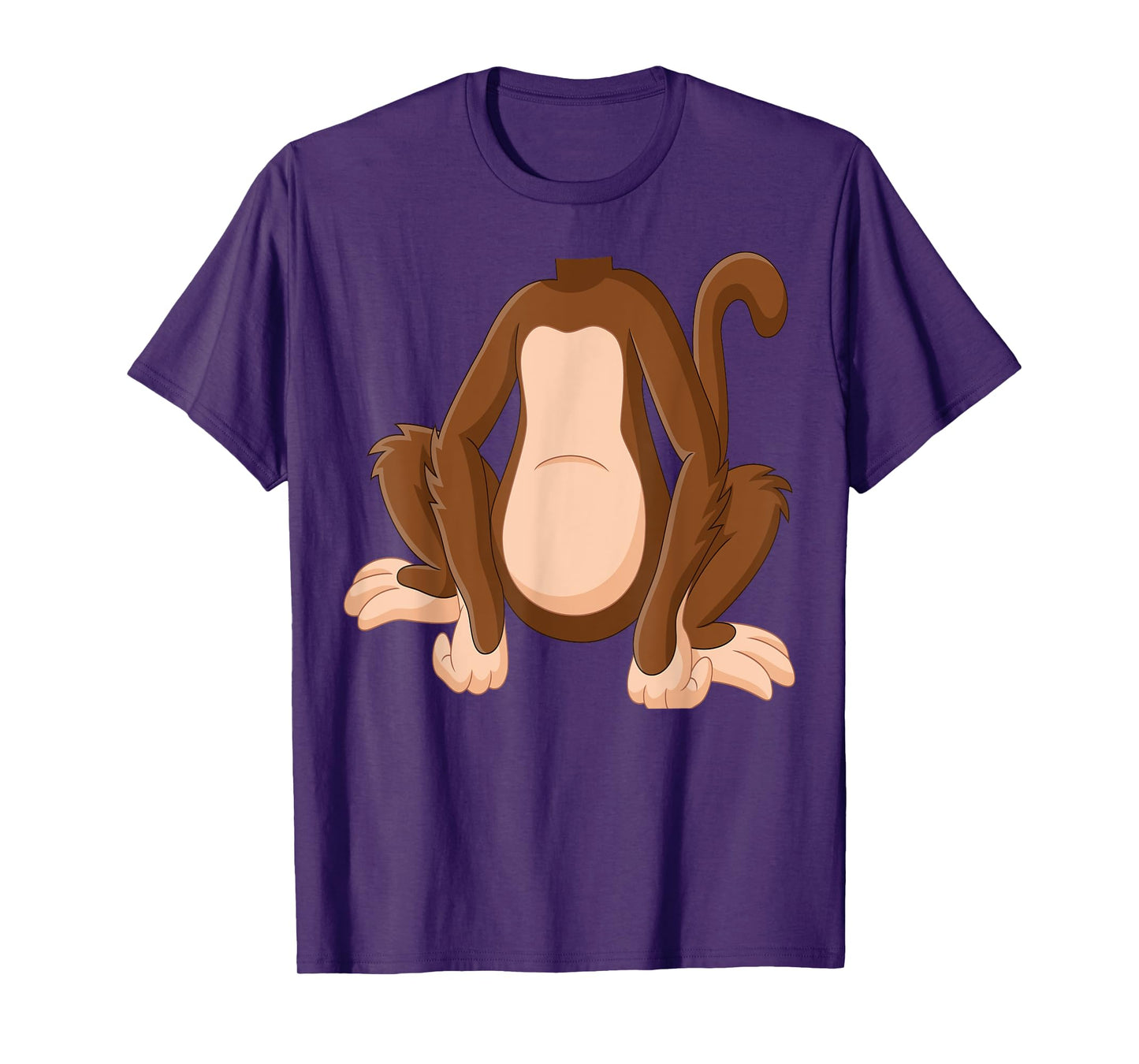 Monkey Shirt Adult Kids Men Women Monkey Costume T-Shirt