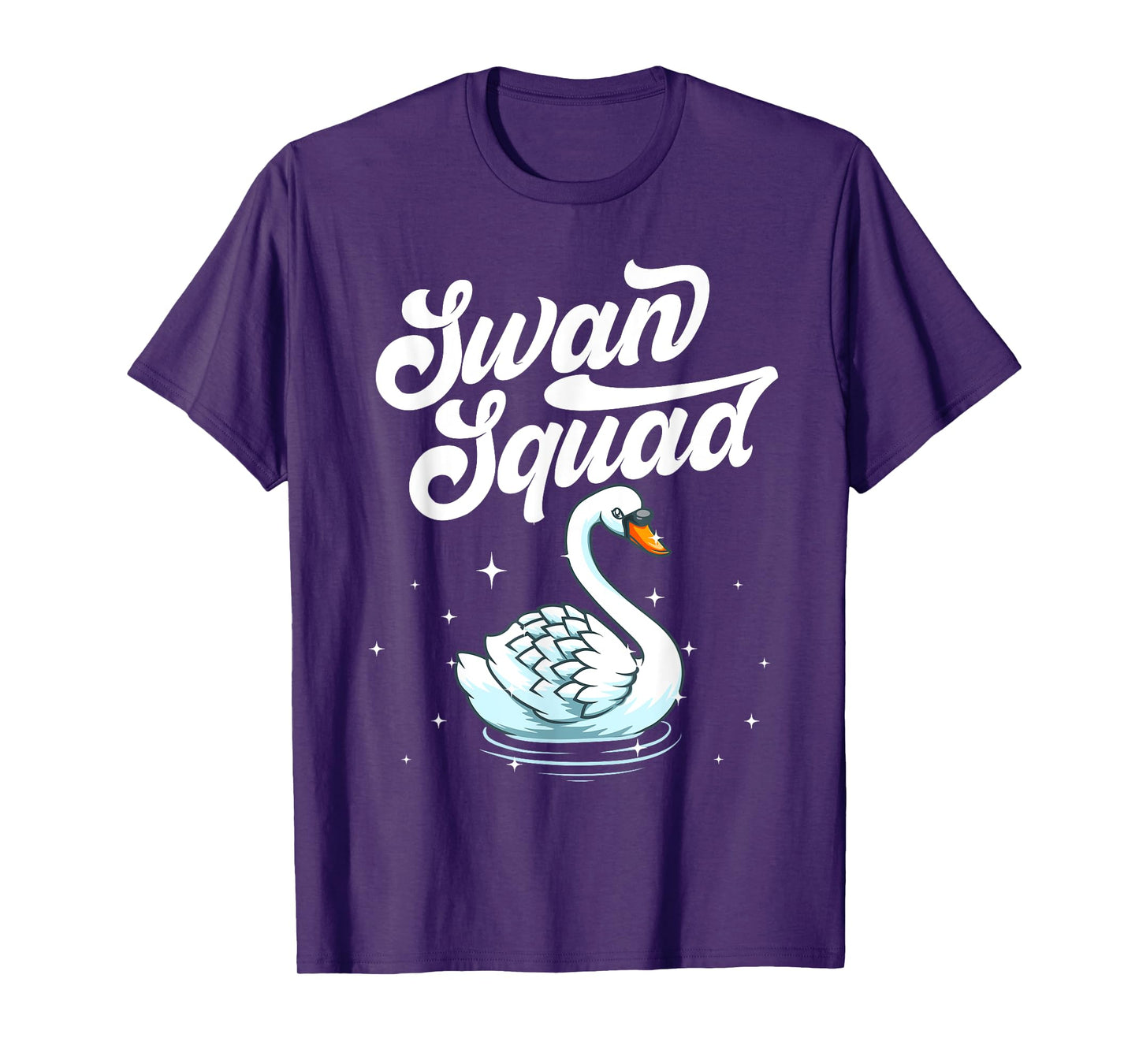 Cool Swan For Men Women Bird Watcher Animal Waterfowl Lake T-Shirt