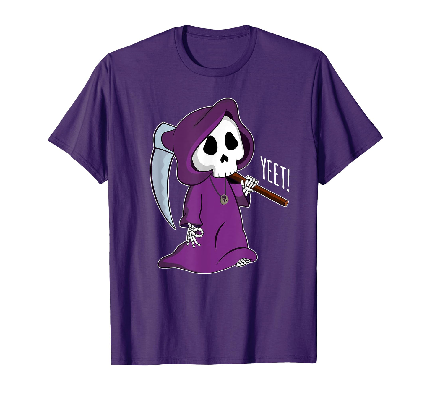 Circle Game Funny Grim Reaper Halloween Yeet T-Shirt