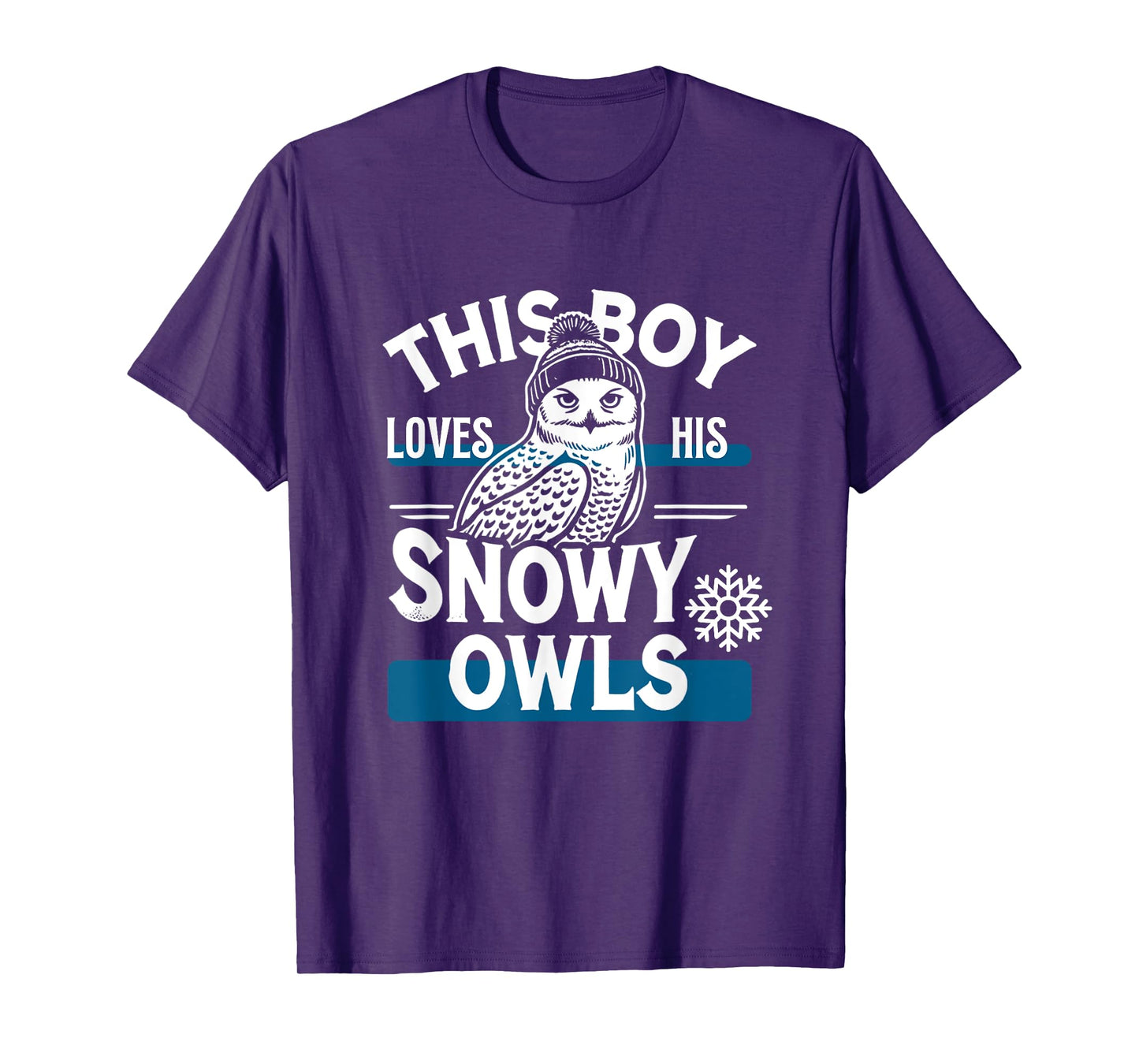 Snowy Owl Boys Snowy Owl Lover Snowy Owls T-Shirt