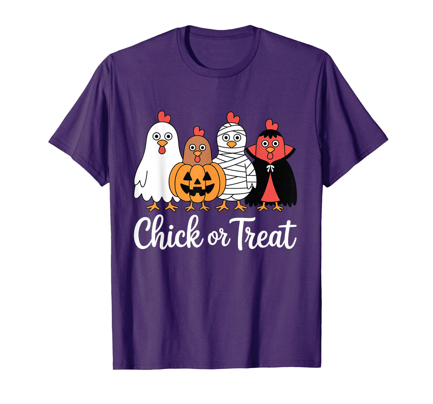 Funny Chick or Treat Chicken Halloween T-Shirt