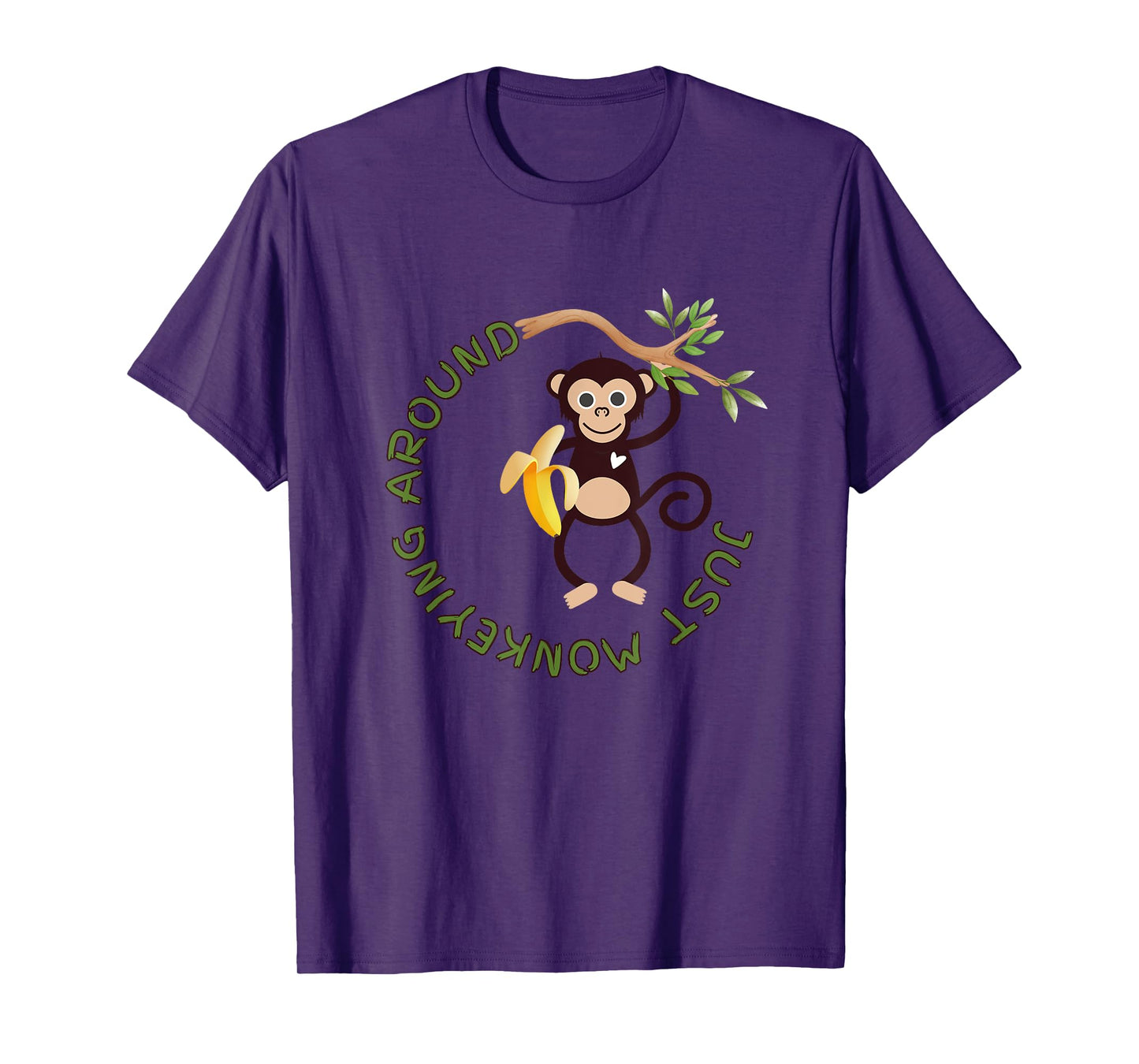Monkey Oliver Learning Tree, Just Monkeying Around T-Shirt
