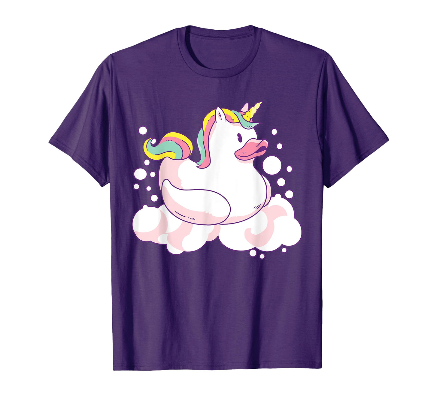 Unicorn Duck Soap Bubbles Rubber Duck Uniduck T-Shirt