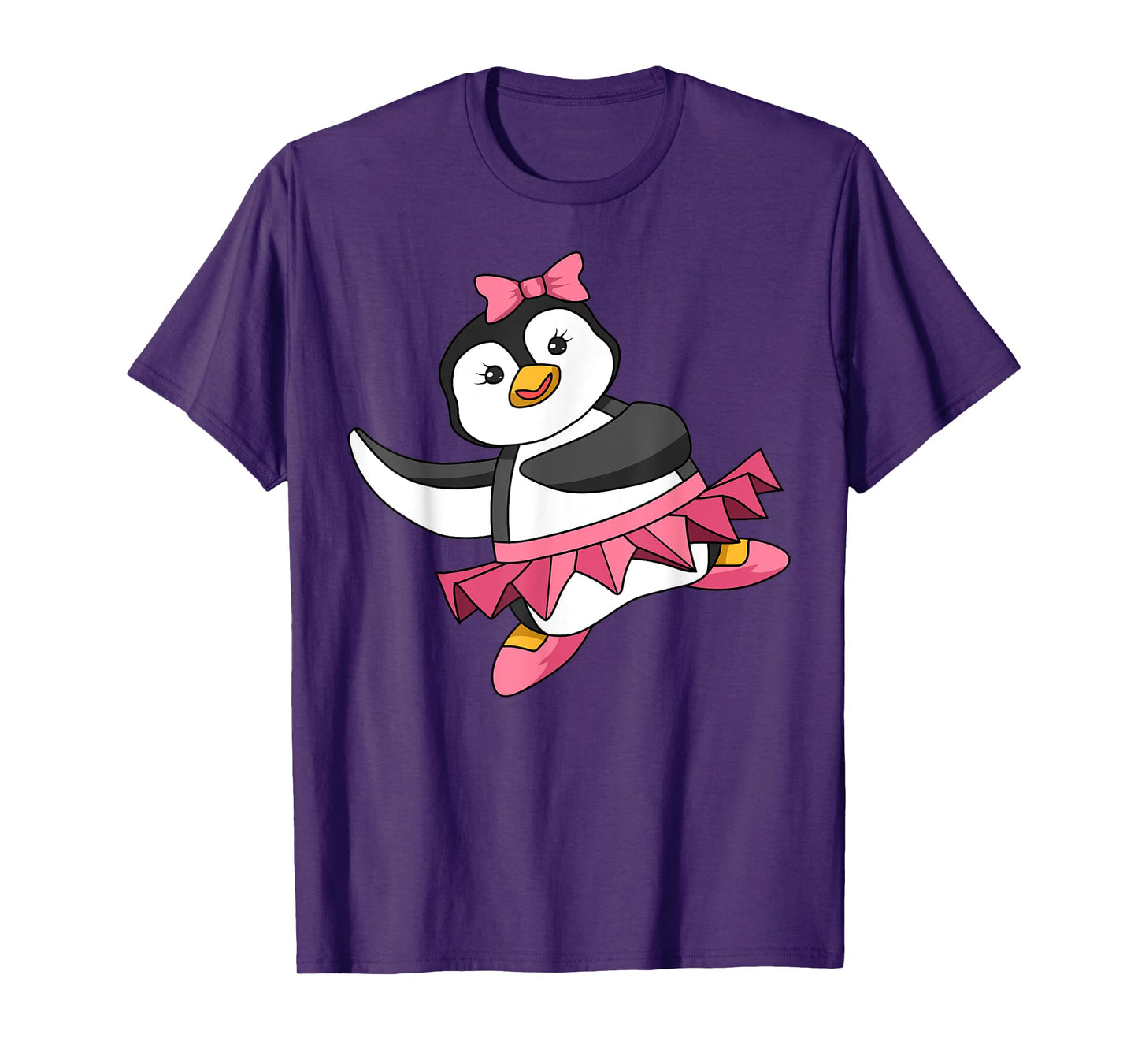 Penguin Ballerina Dance Ballet Dancer Flightless Bird Lover T-Shirt