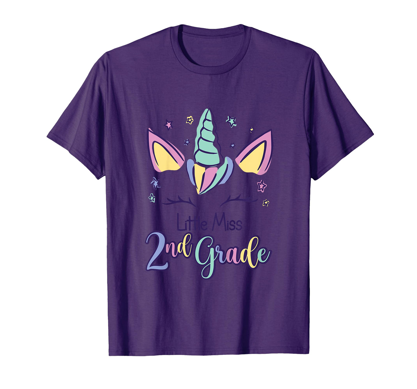 Little Miss Second Grade 2025 2nd Grade Back to School T-Shirt