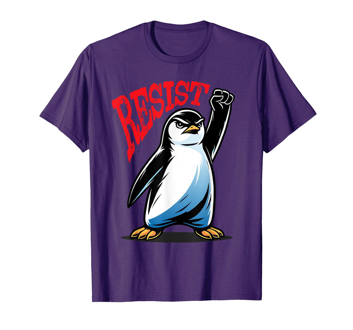Resist Penguin USA Activism T-Shirt