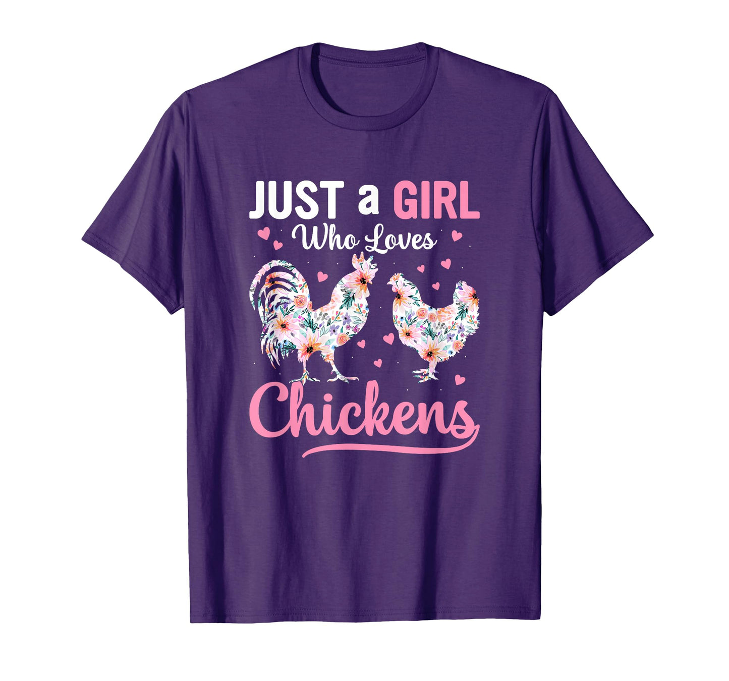 Funny chicken farmer design for women and girls T-Shirt