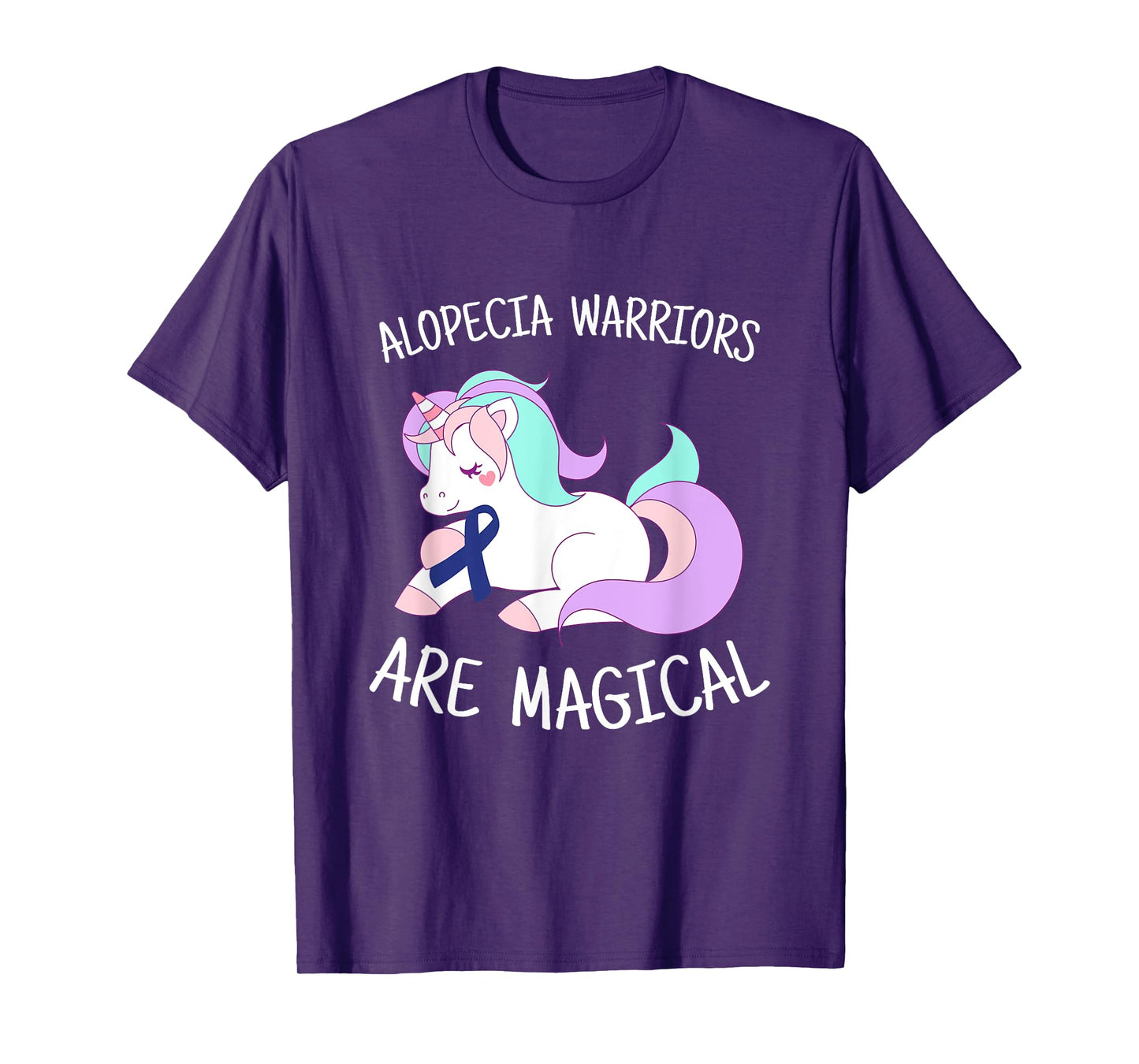 Unicorn Alopecia Warrior Gift, Alopecia Awareness T-Shirt