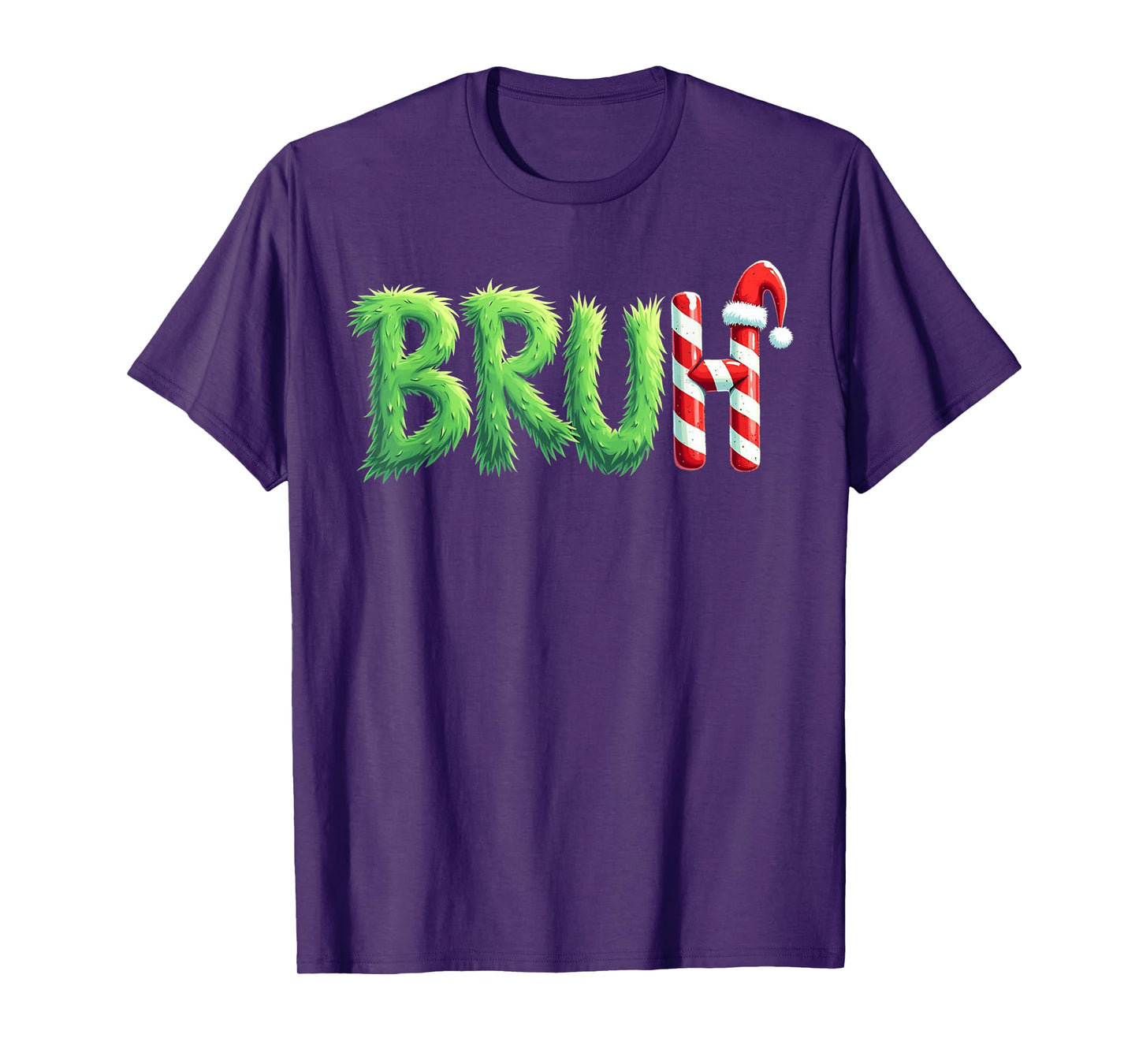 Bruh Christmas Kids Teens Boys Funny Christmas humor Meme T-Shirt